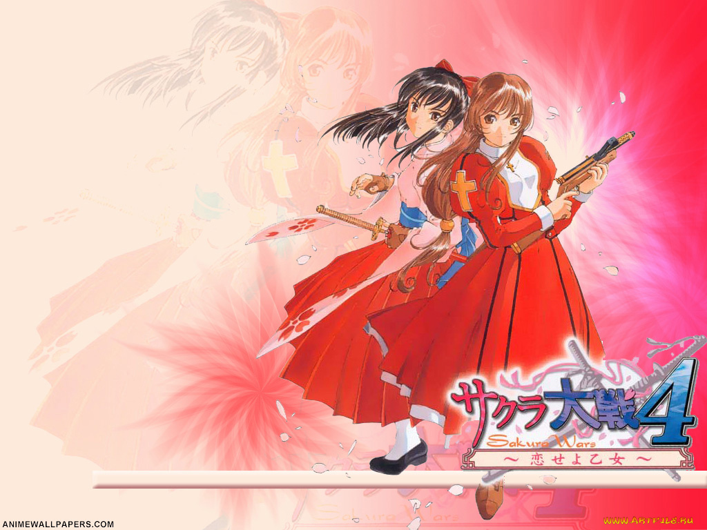 аниме, sakura, wars