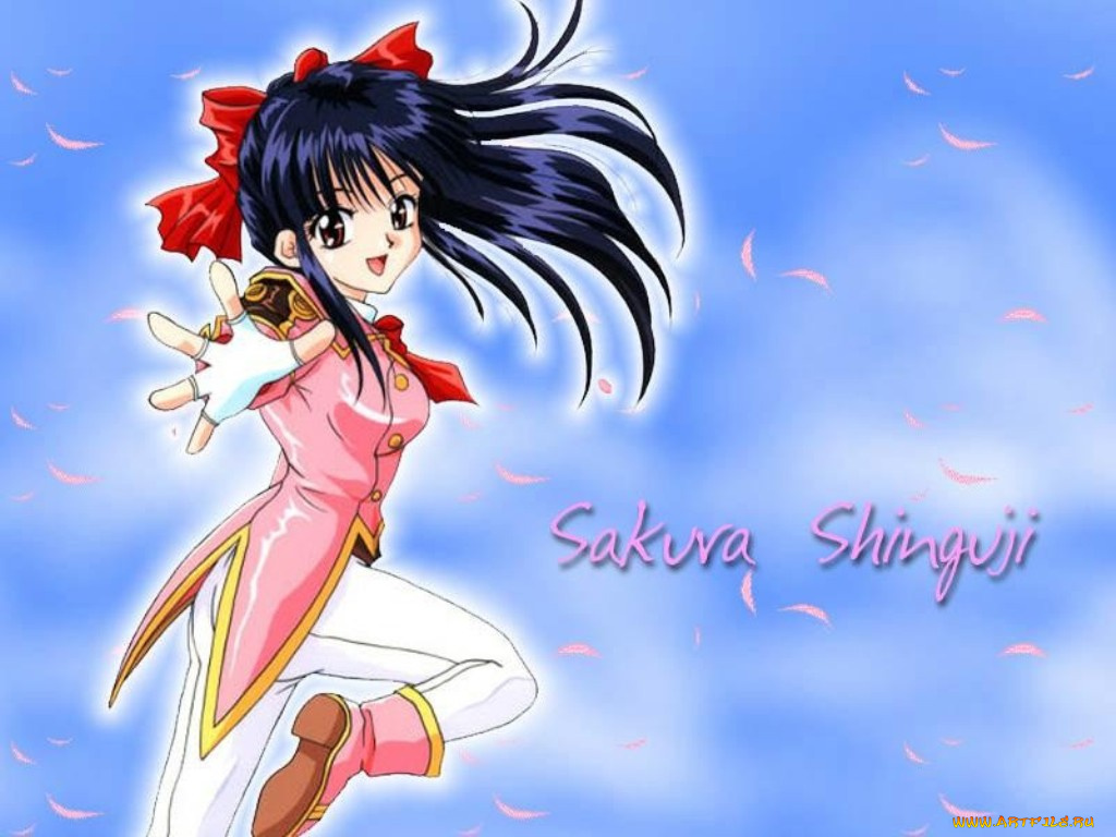 аниме, sakura, wars