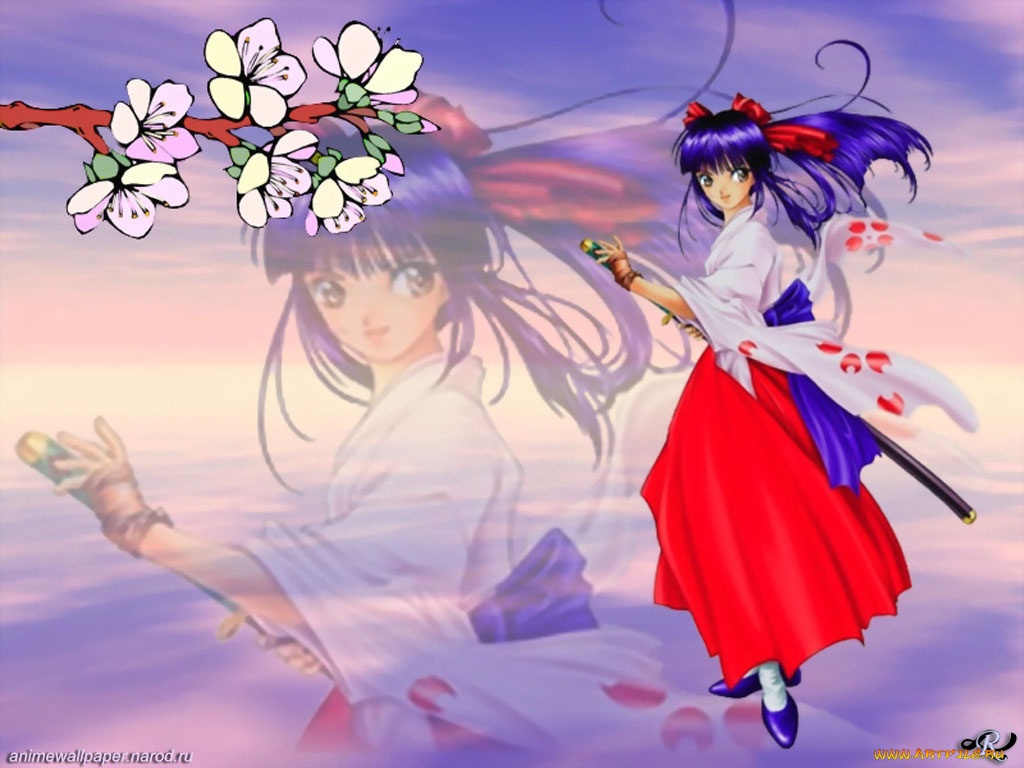 аниме, sakura, wars