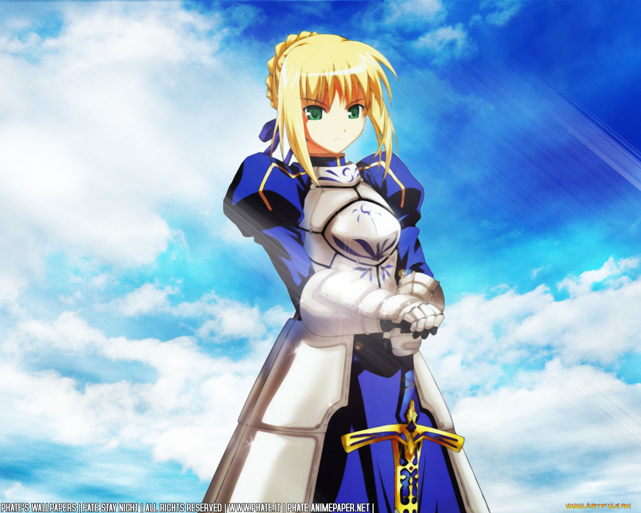 аниме, fate, stay, night