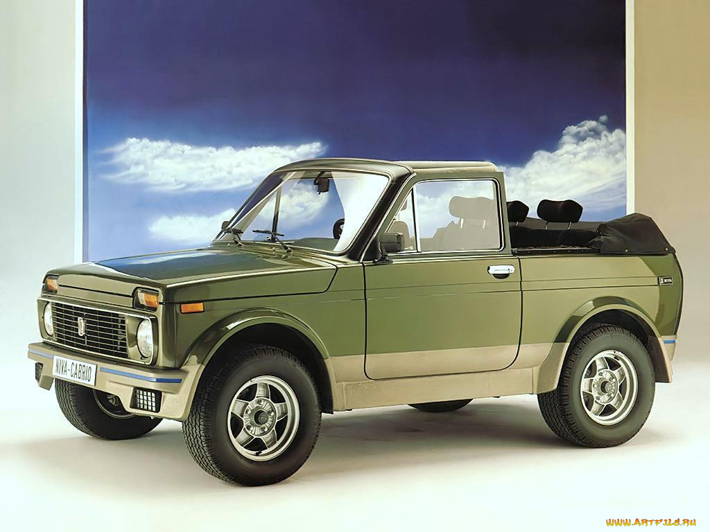 niva, cabrio, by, deutsche, lada, автомобили, ваз