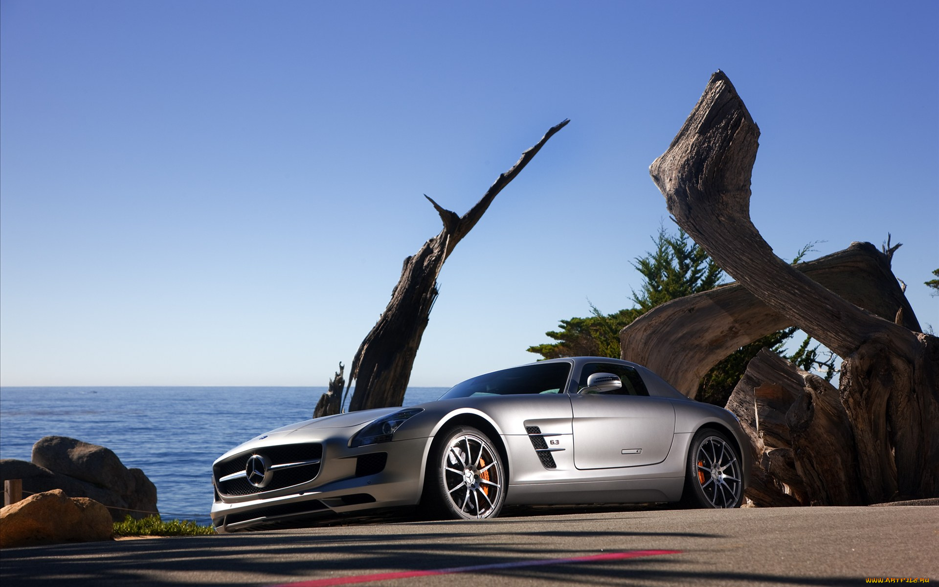 brabus, mercedes, benz, sls, amg, 2011, автомобили, gullwing, doors