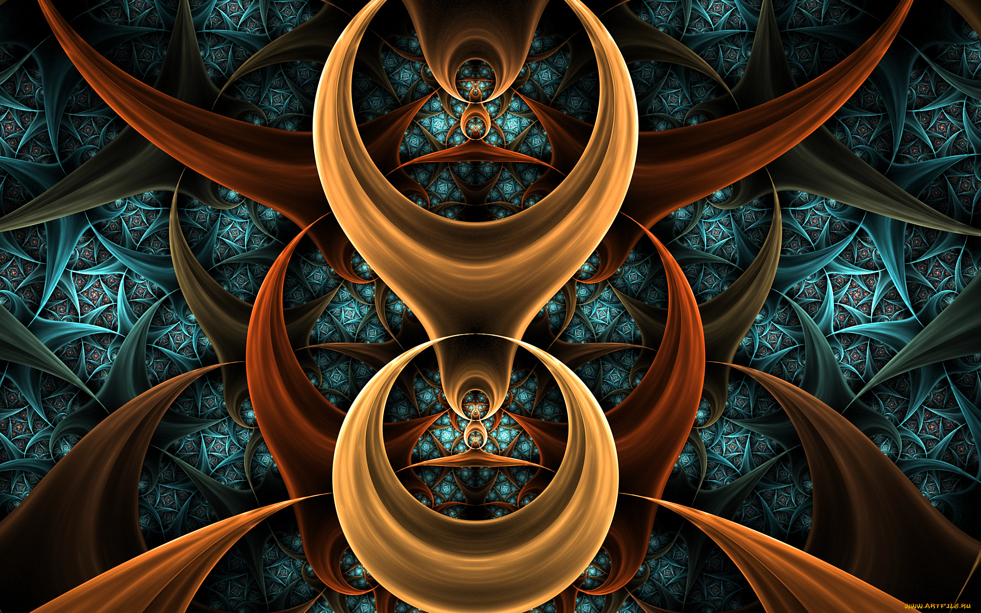 3д, графика, фракталы, , fractal, цвета, фон, узор