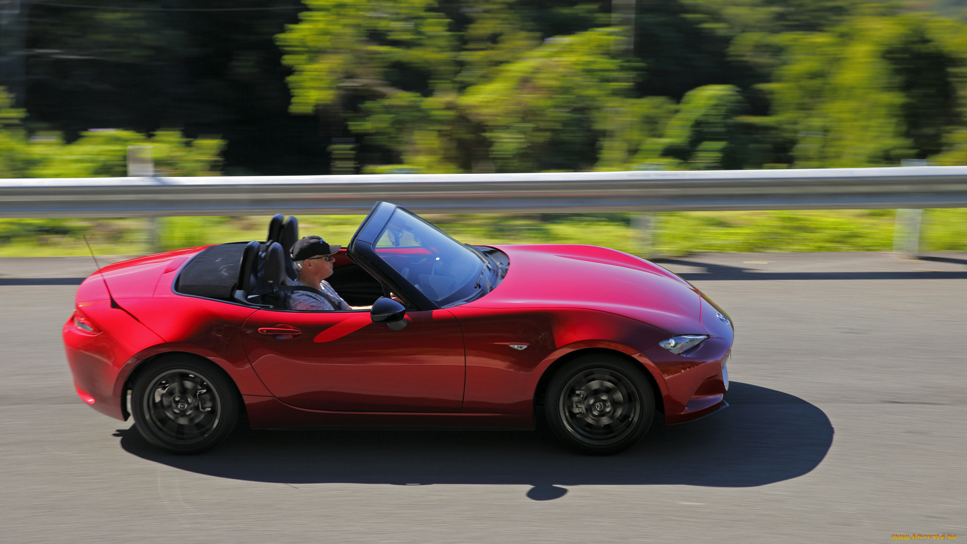 автомобили, mazda, красный, 2015г, nd, au-spec, mx-5