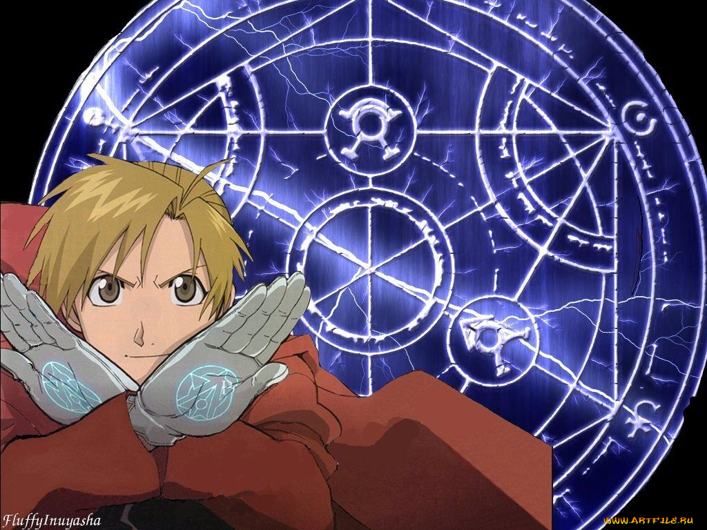 аниме, fullmetal, alchemist