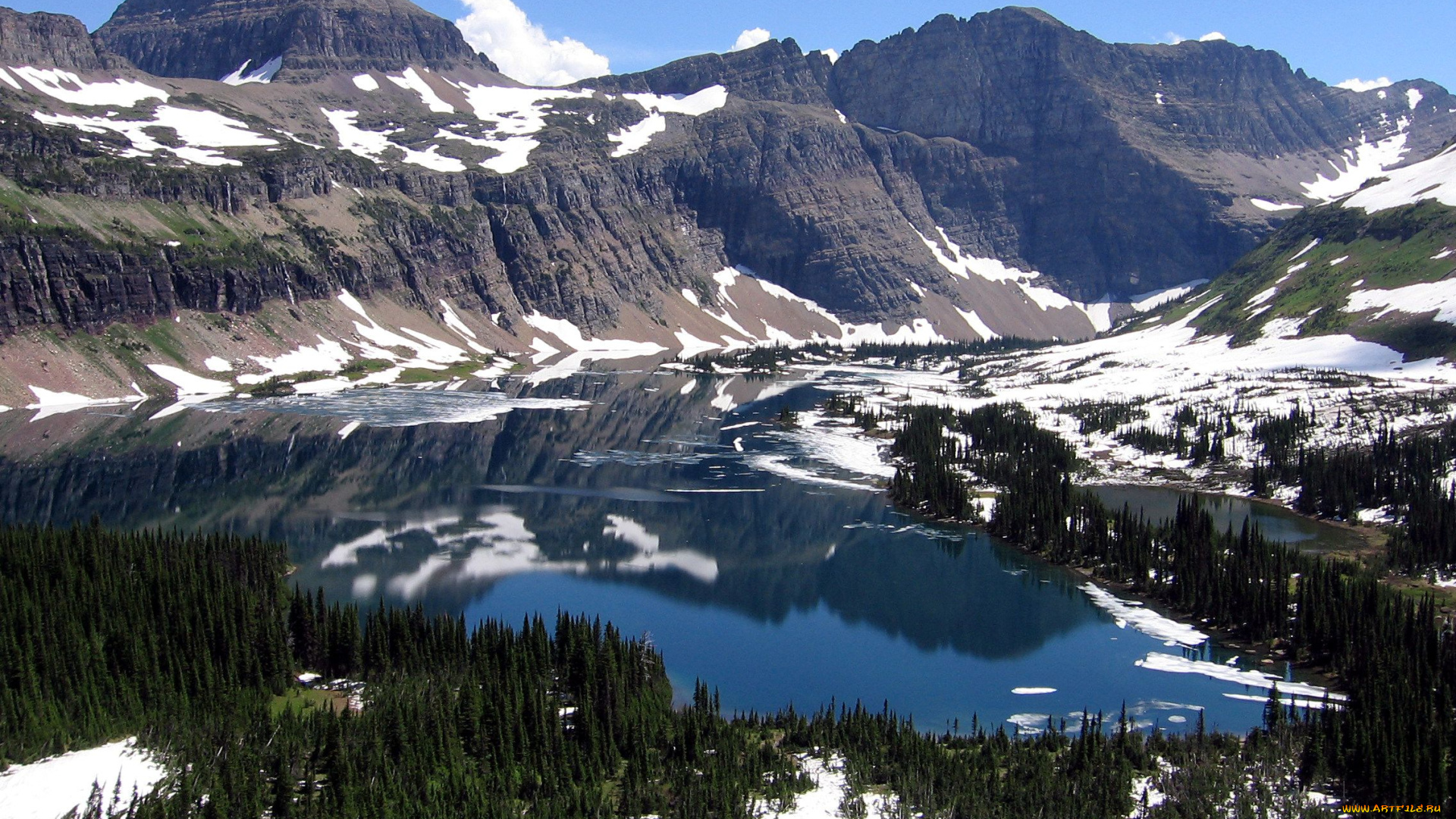 glacier, national, park, природа, реки, озера, озеро, горы