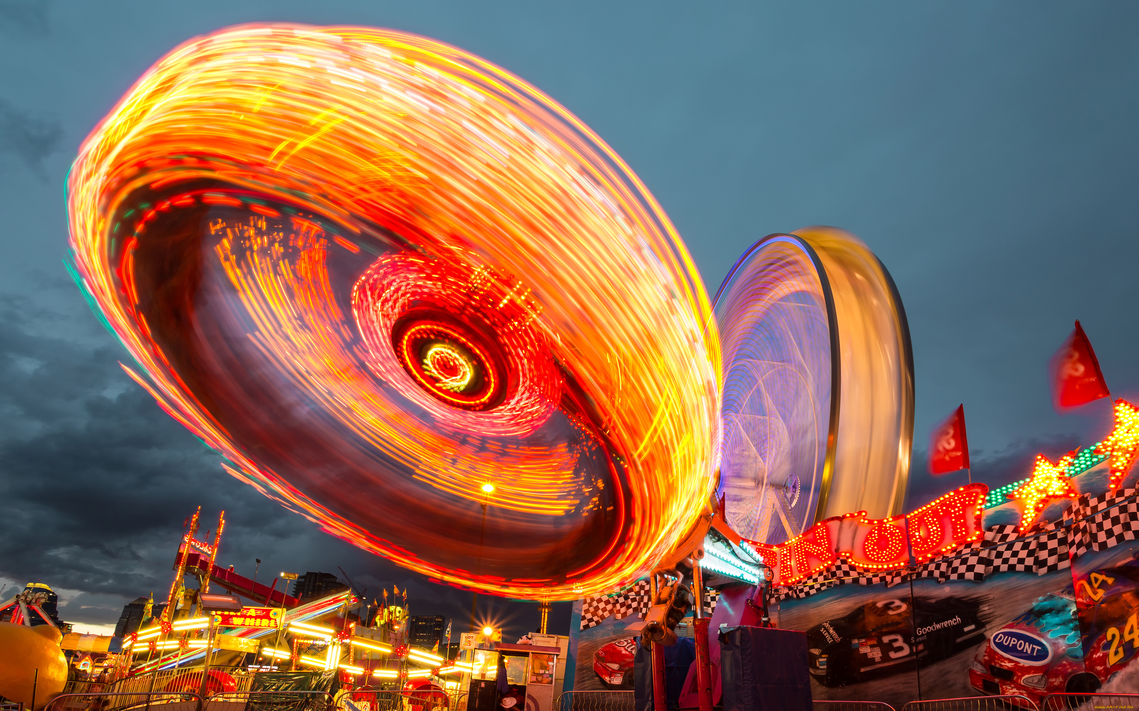 amusement, park, разное, карусели, качели, аттракционы, сша, indiana, north, webster