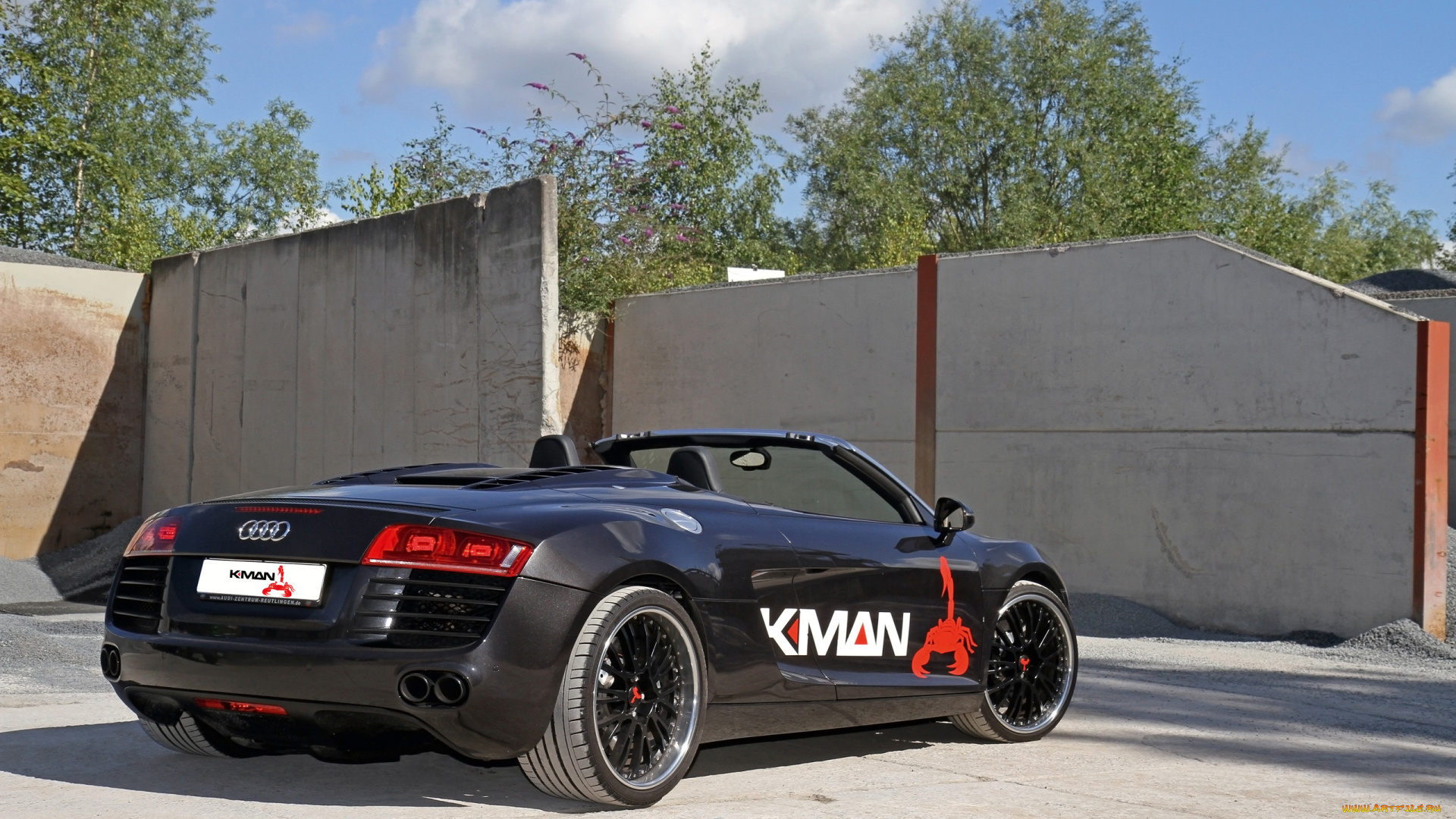 2014-k-man-audi-r8-spyder, автомобили, audi, r8