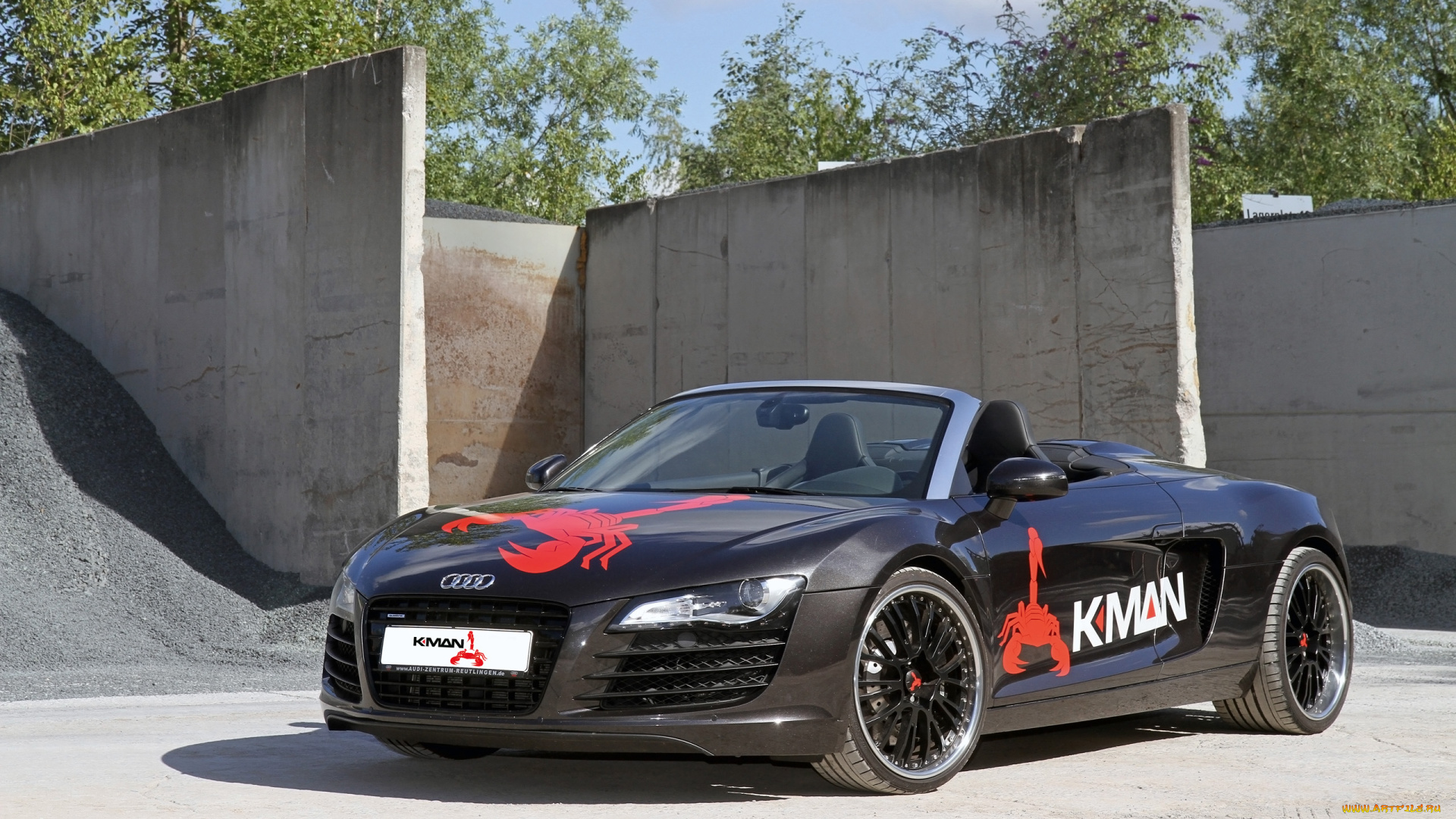 2014-k-man-audi-r8-spyder, автомобили, audi, r8