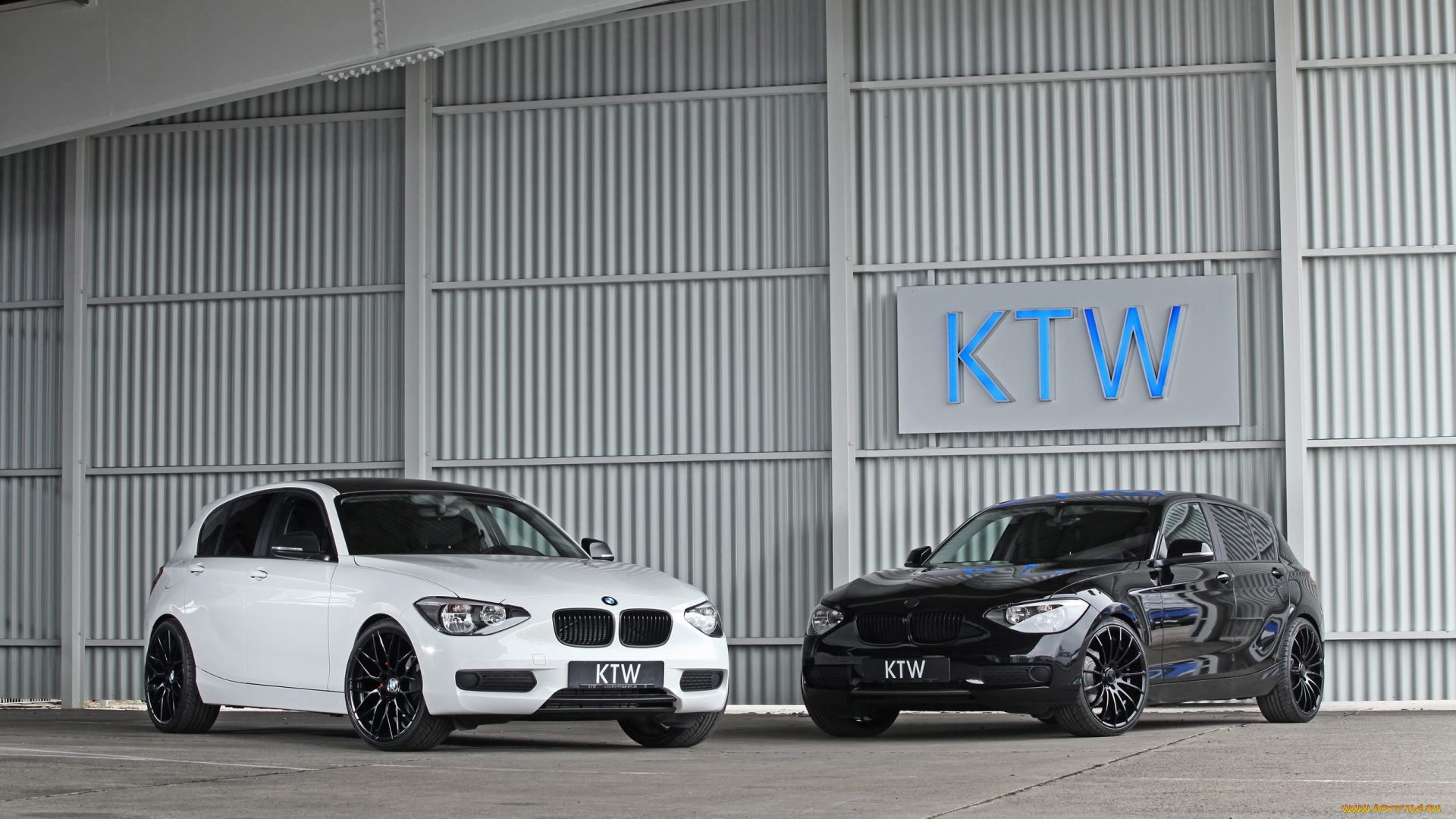 2014-ktw-tuning-bmw-1-series-in-black-and-white, автомобили, bmw, ktw