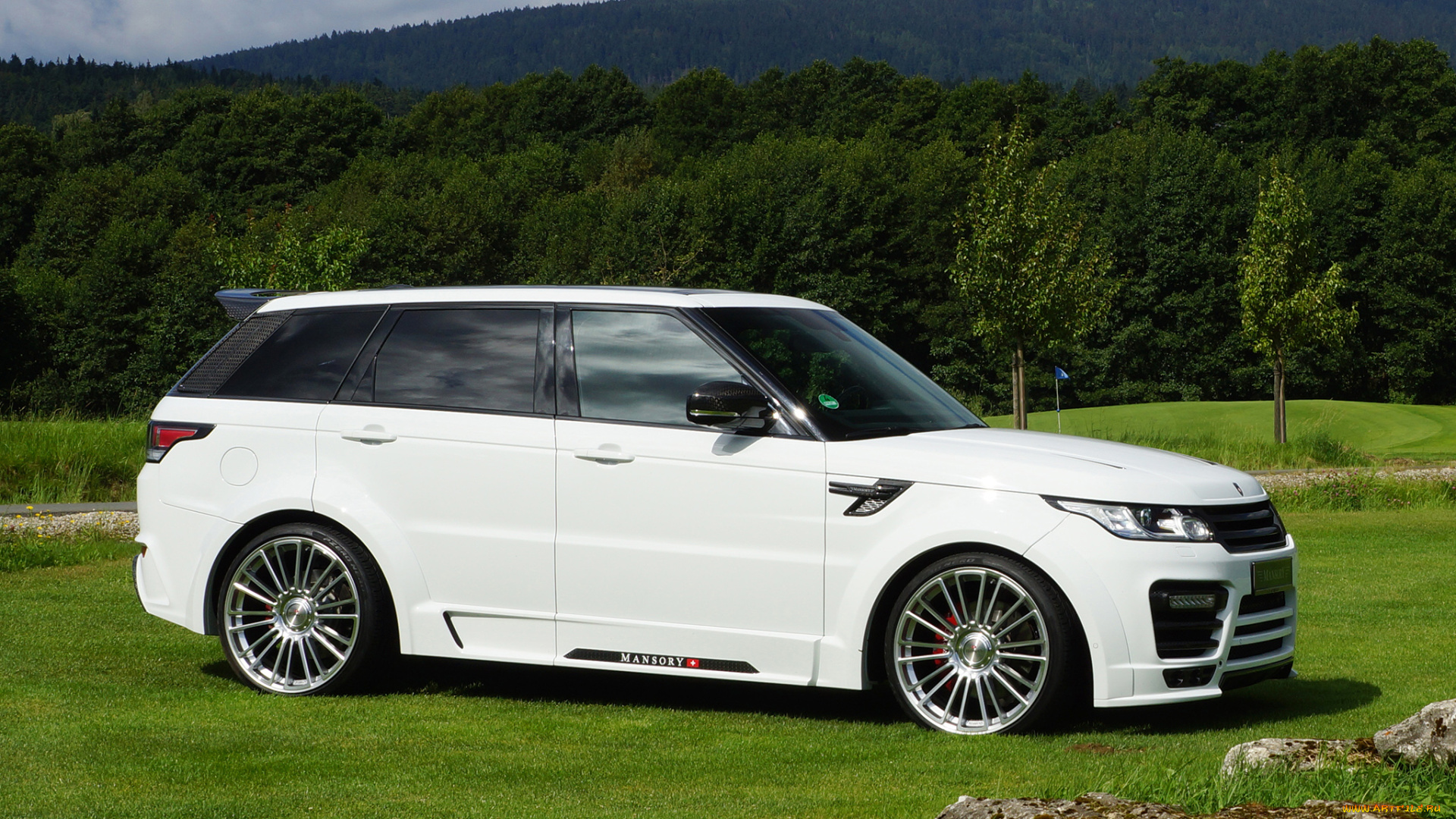 автомобили, range, rover, mansory, range, rover, sport, 2014г, светлый