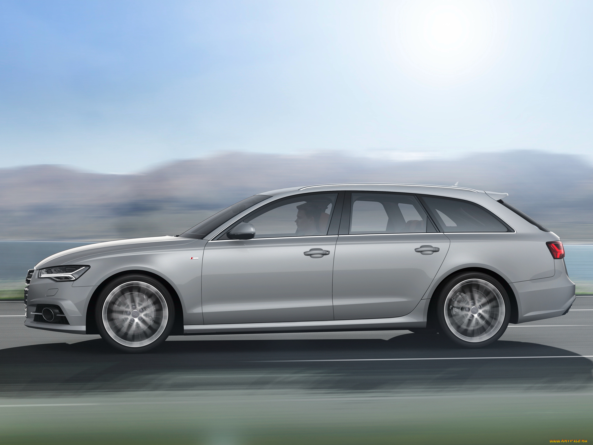 автомобили, audi, a6, 2-0, tdi, s-line, avant, 4g, c7, 2014г, серый