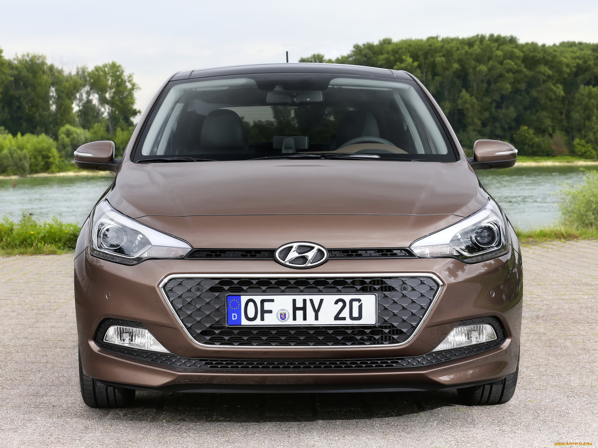 автомобили, hyundai, i20, ib, 2014г, коричневый