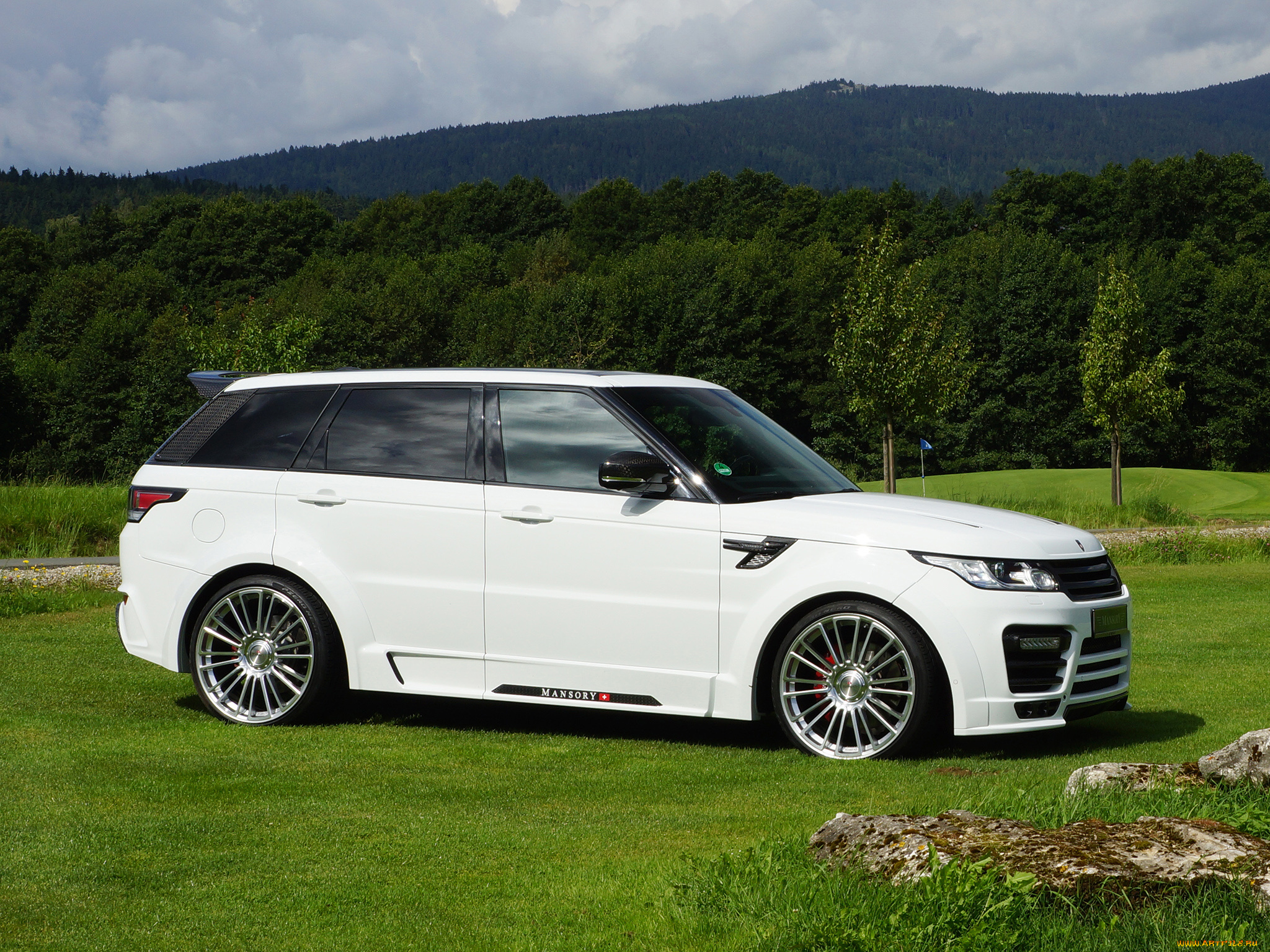 автомобили, range, rover, mansory, range, rover, sport, 2014г, светлый