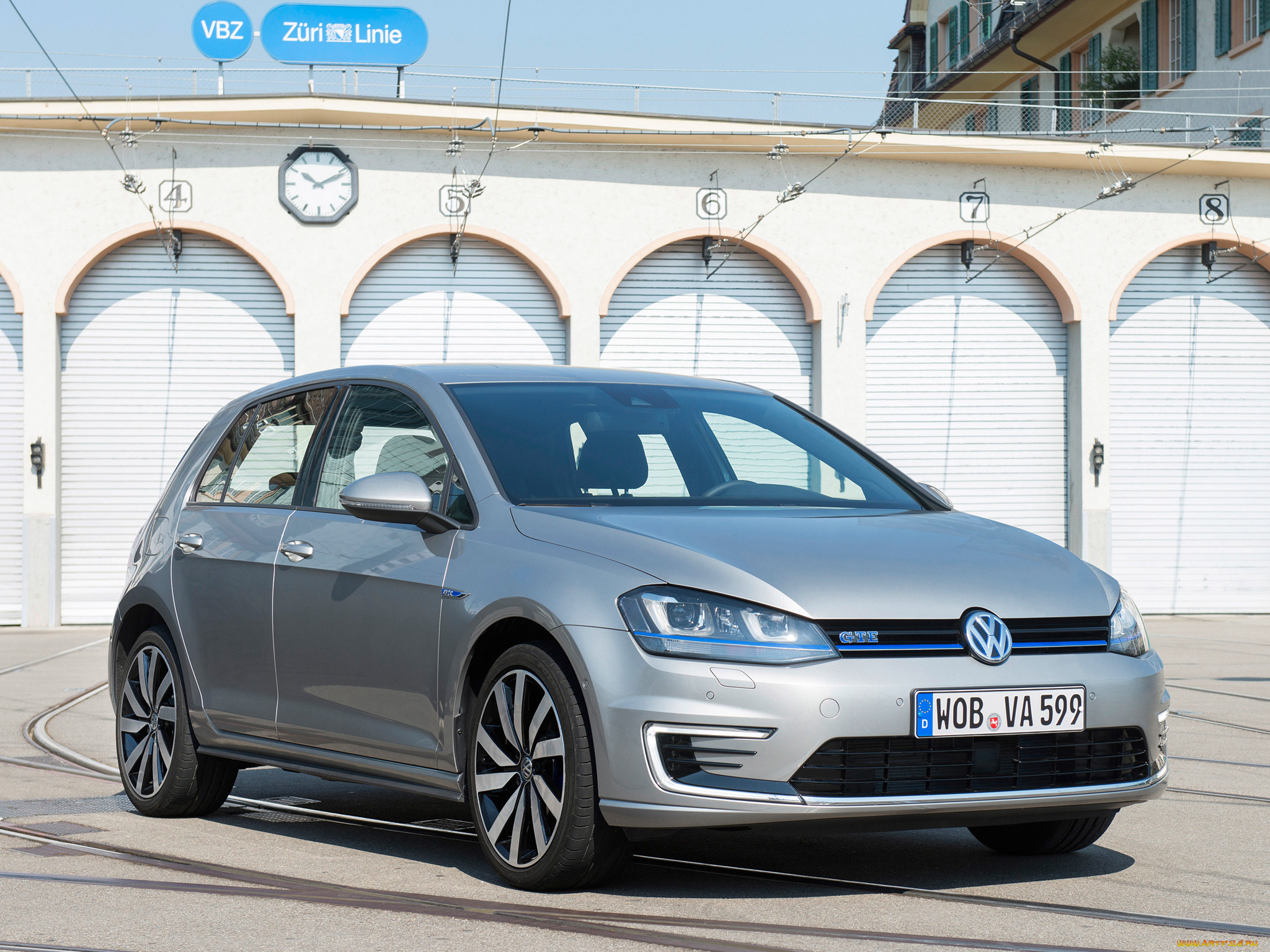 автомобили, volkswagen, golf, 2014г, typ, 5g, 5-door, gte, светлый