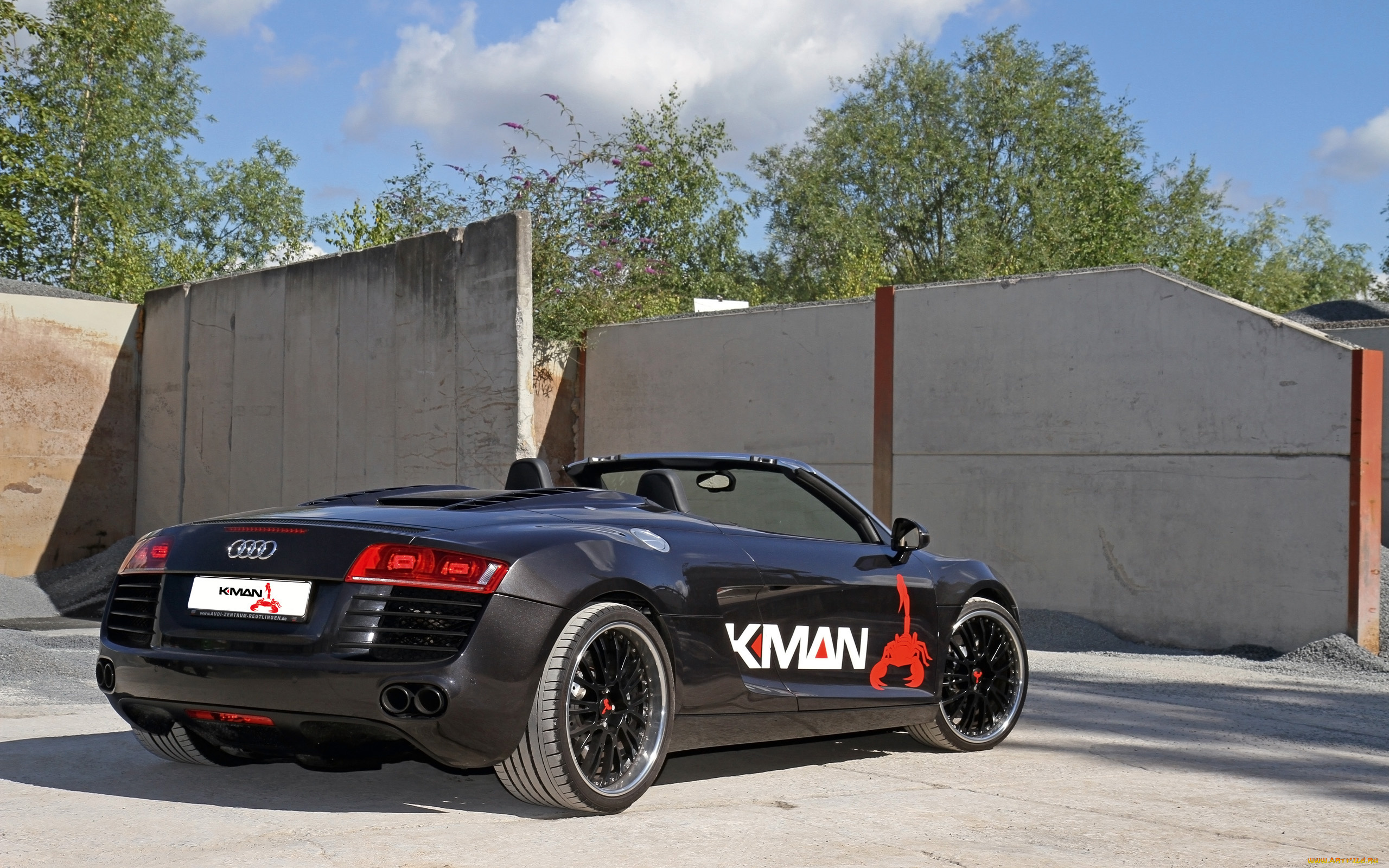 2014-k-man-audi-r8-spyder, автомобили, audi, r8