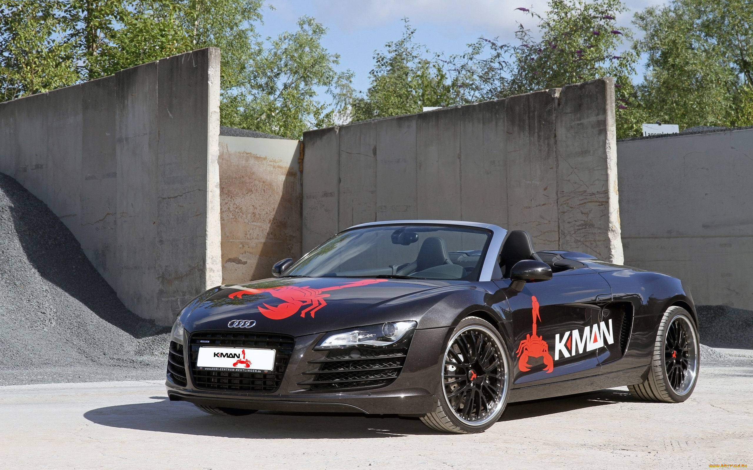 2014-k-man-audi-r8-spyder, автомобили, audi, r8