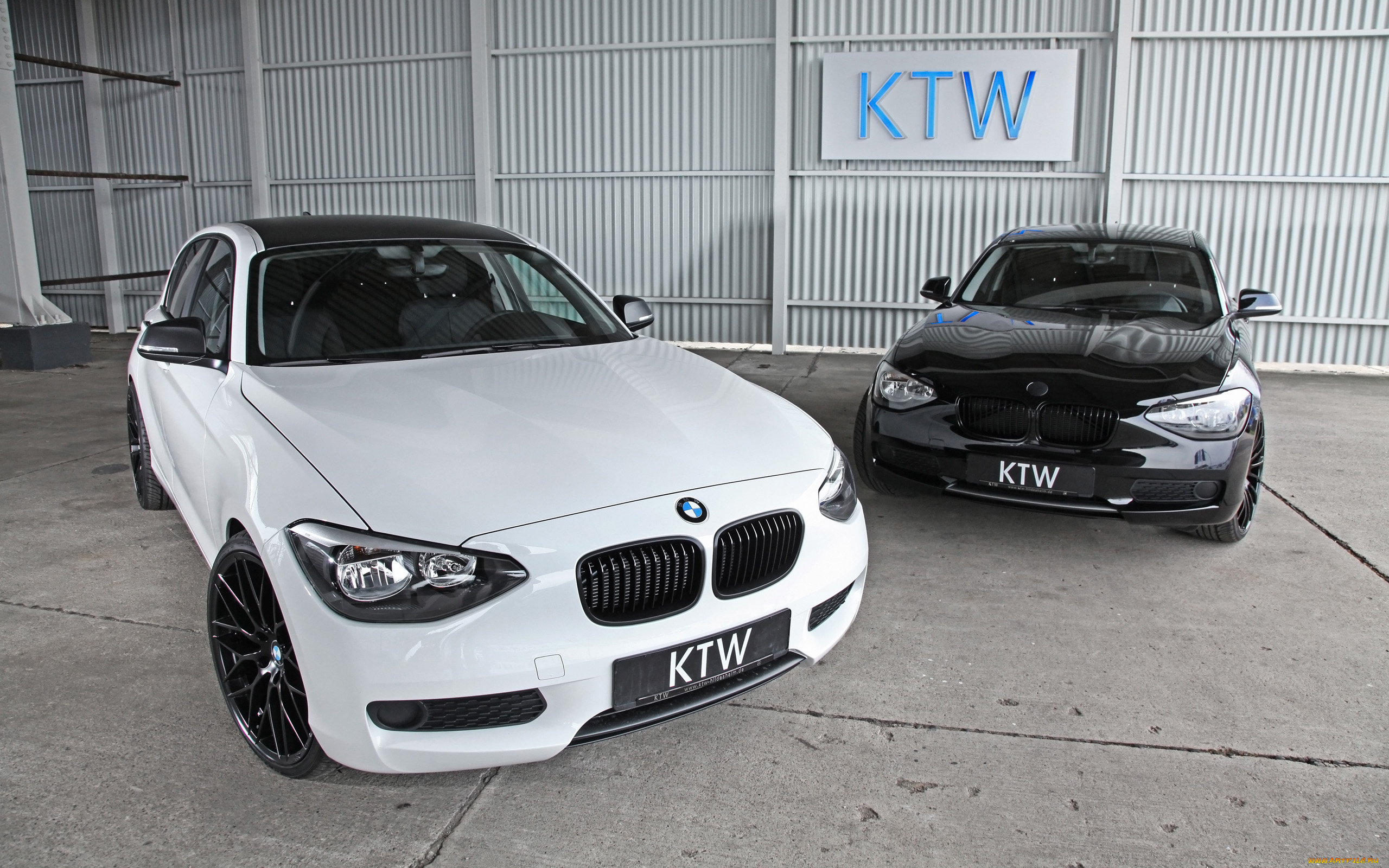 2014-ktw-tuning-bmw-1-series-in-black-and-white, автомобили, bmw, ktw