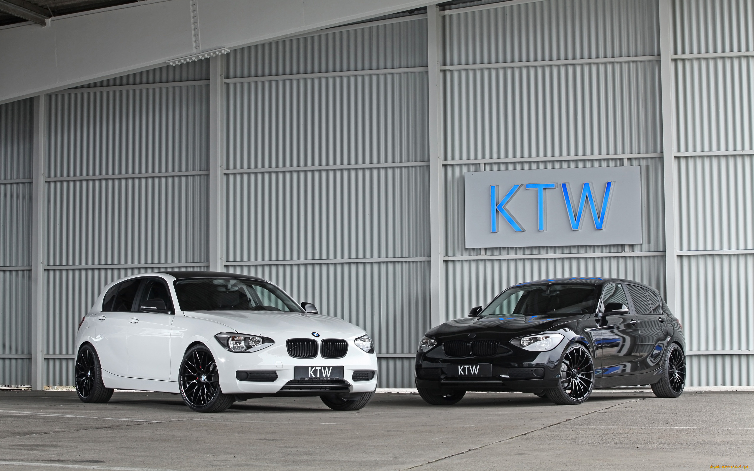 2014-ktw-tuning-bmw-1-series-in-black-and-white, автомобили, bmw, ktw