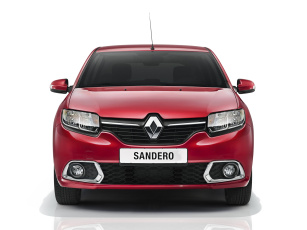 обоя автомобили, renault, красный, 2014г, ru-spec, sandero