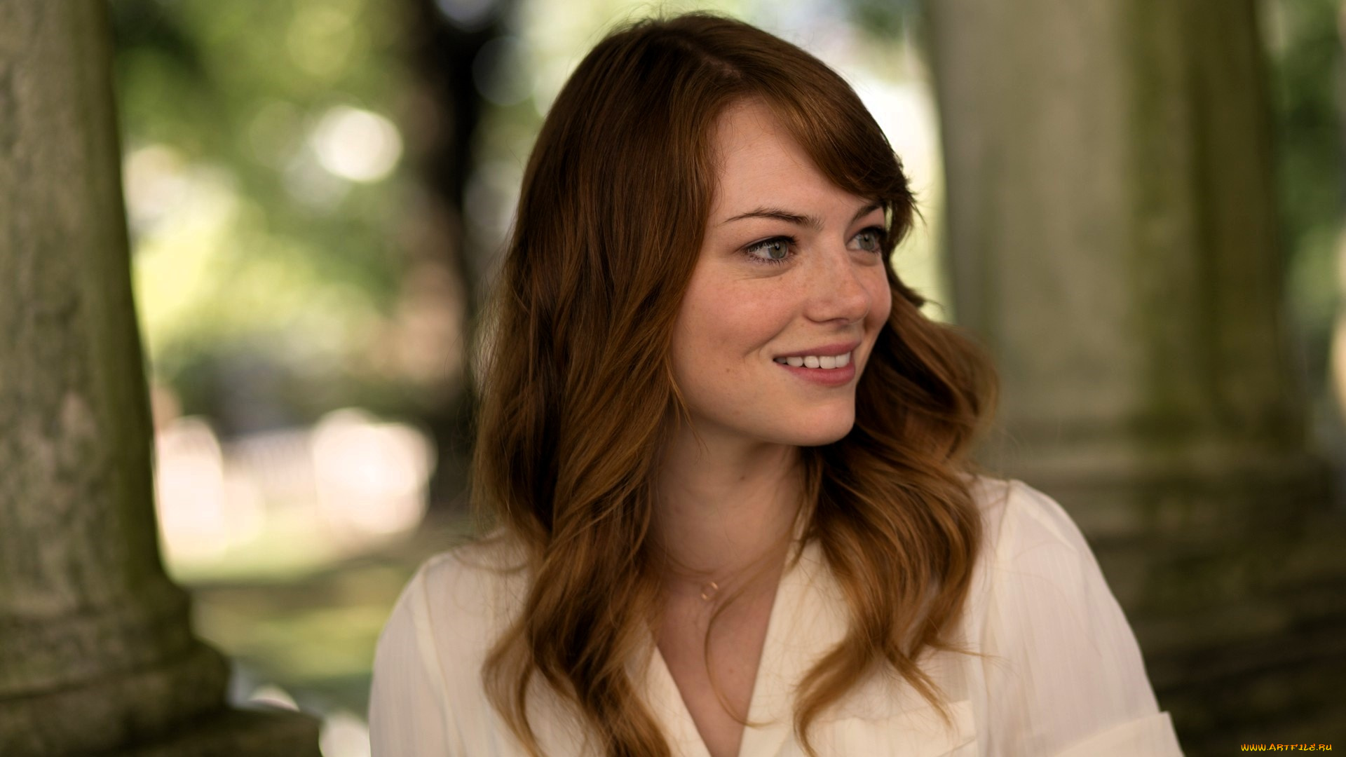 девушки, emma, stone, актриса, рыжая, лицо