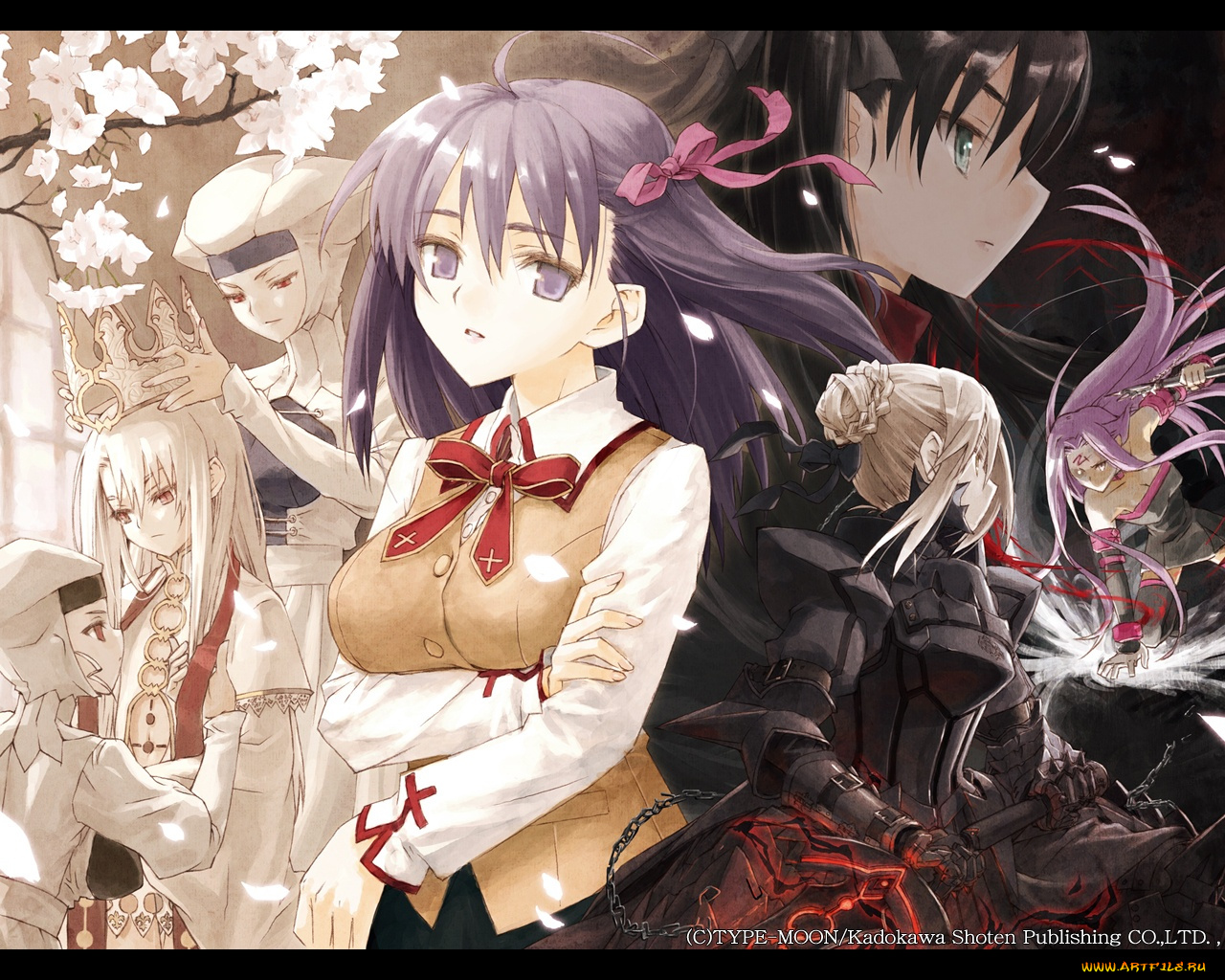 аниме, fate, stay, night