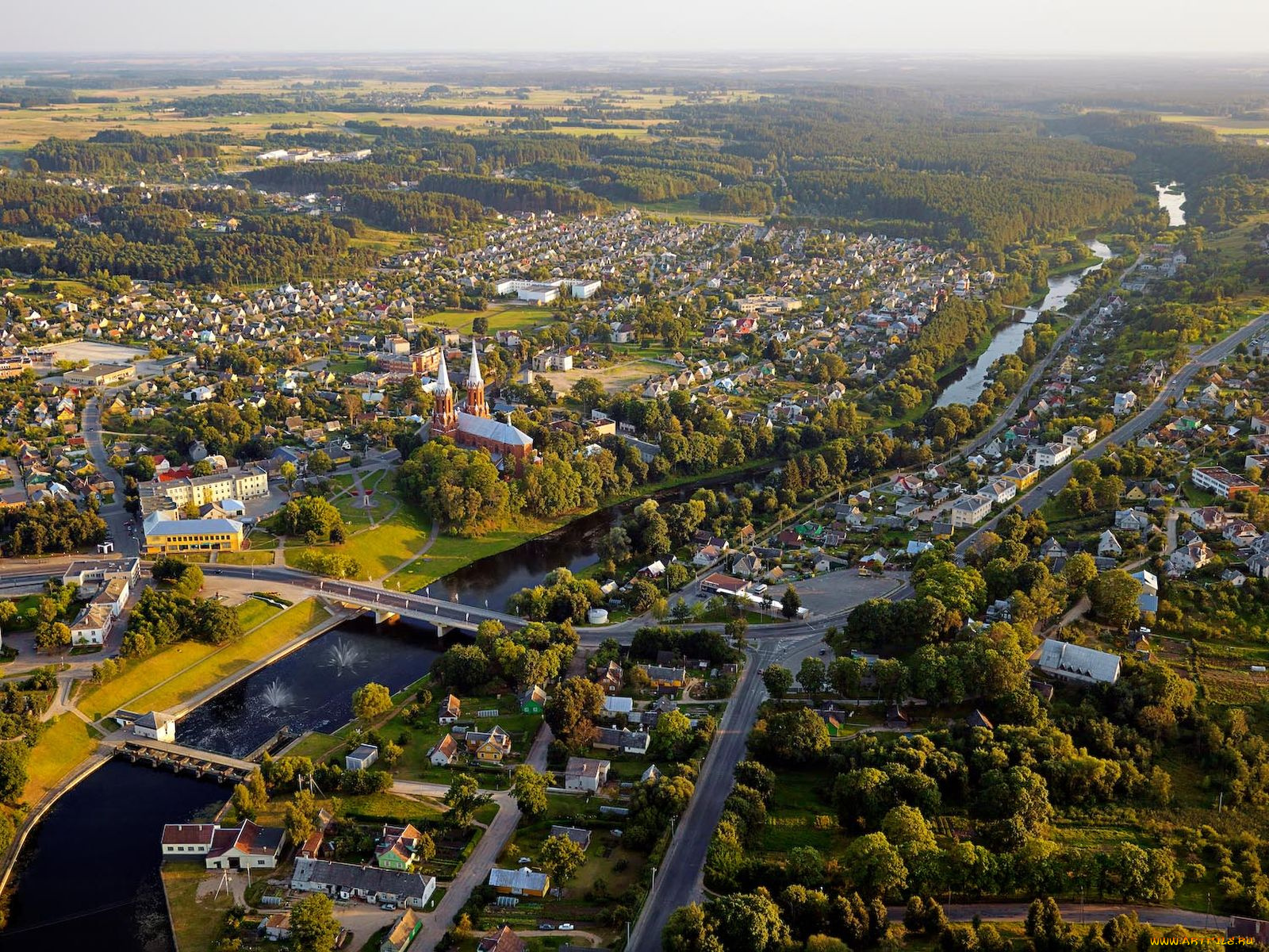 города, панорамы