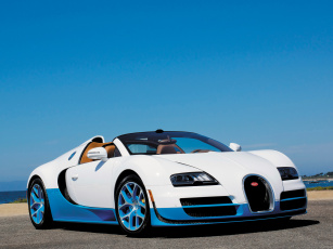 Картинка bugatti veyron grand sport roadster vitesse автомобили auto