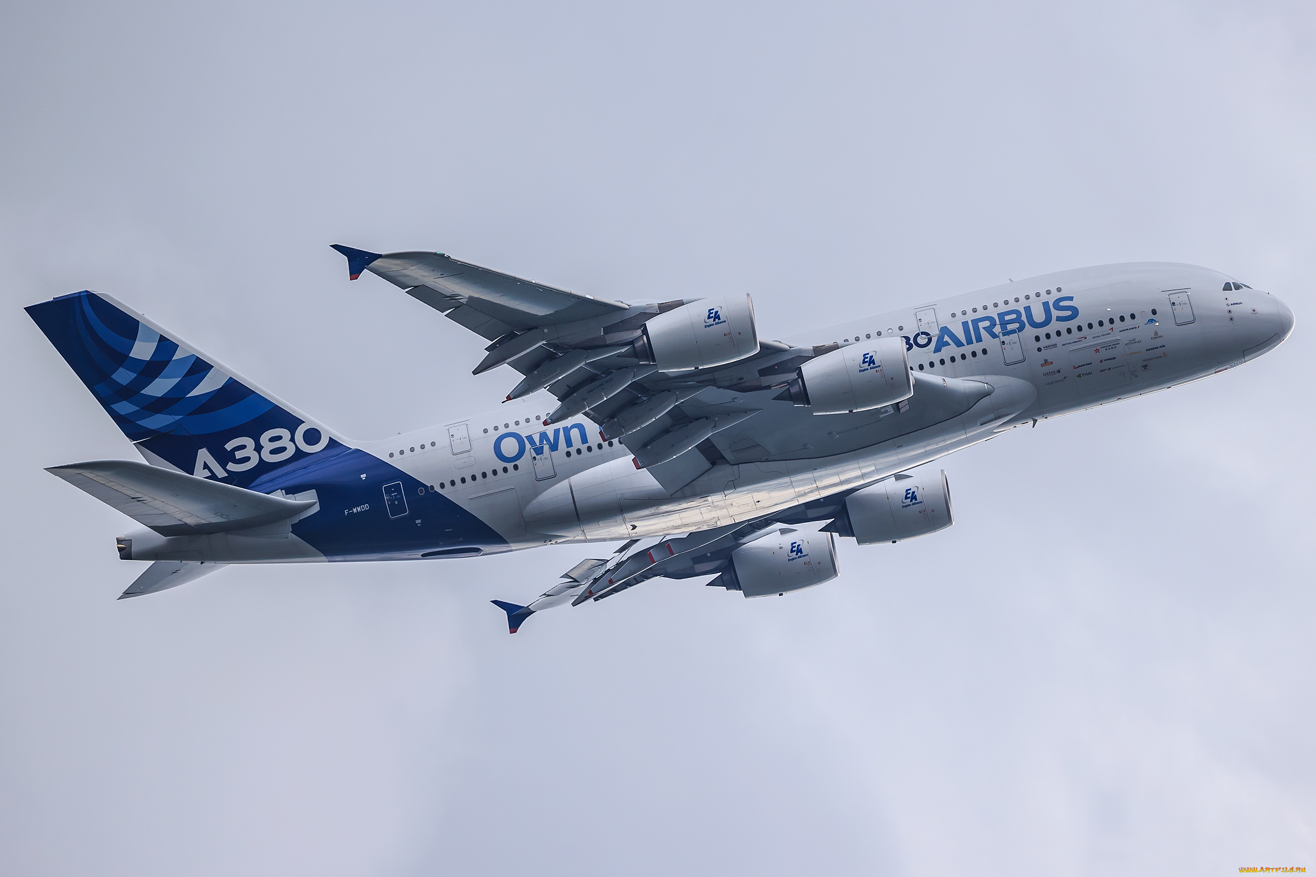 авиация, пассажирские, самолёты, airbus, a380