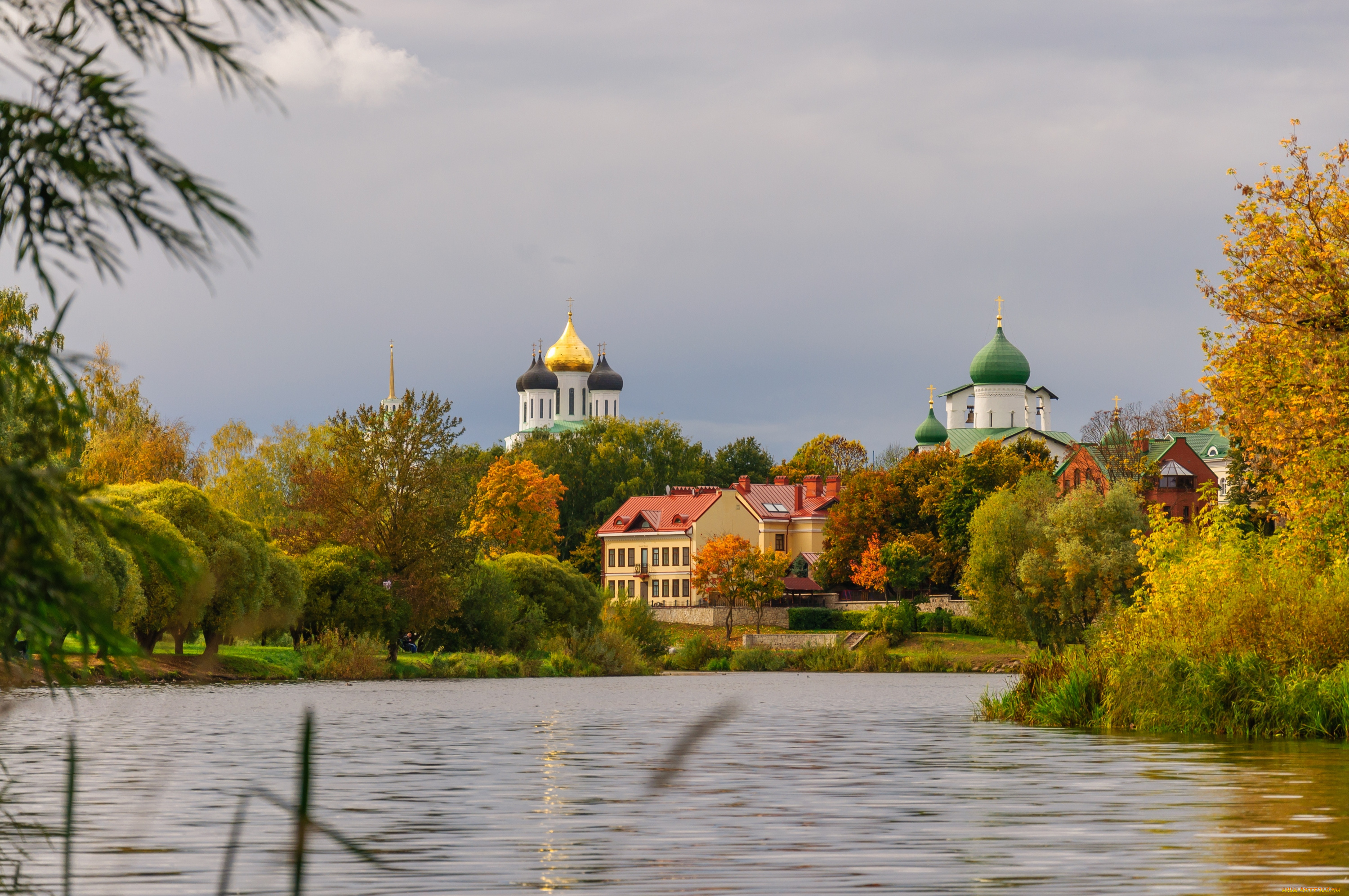 города, пейзажи, hdr, псков