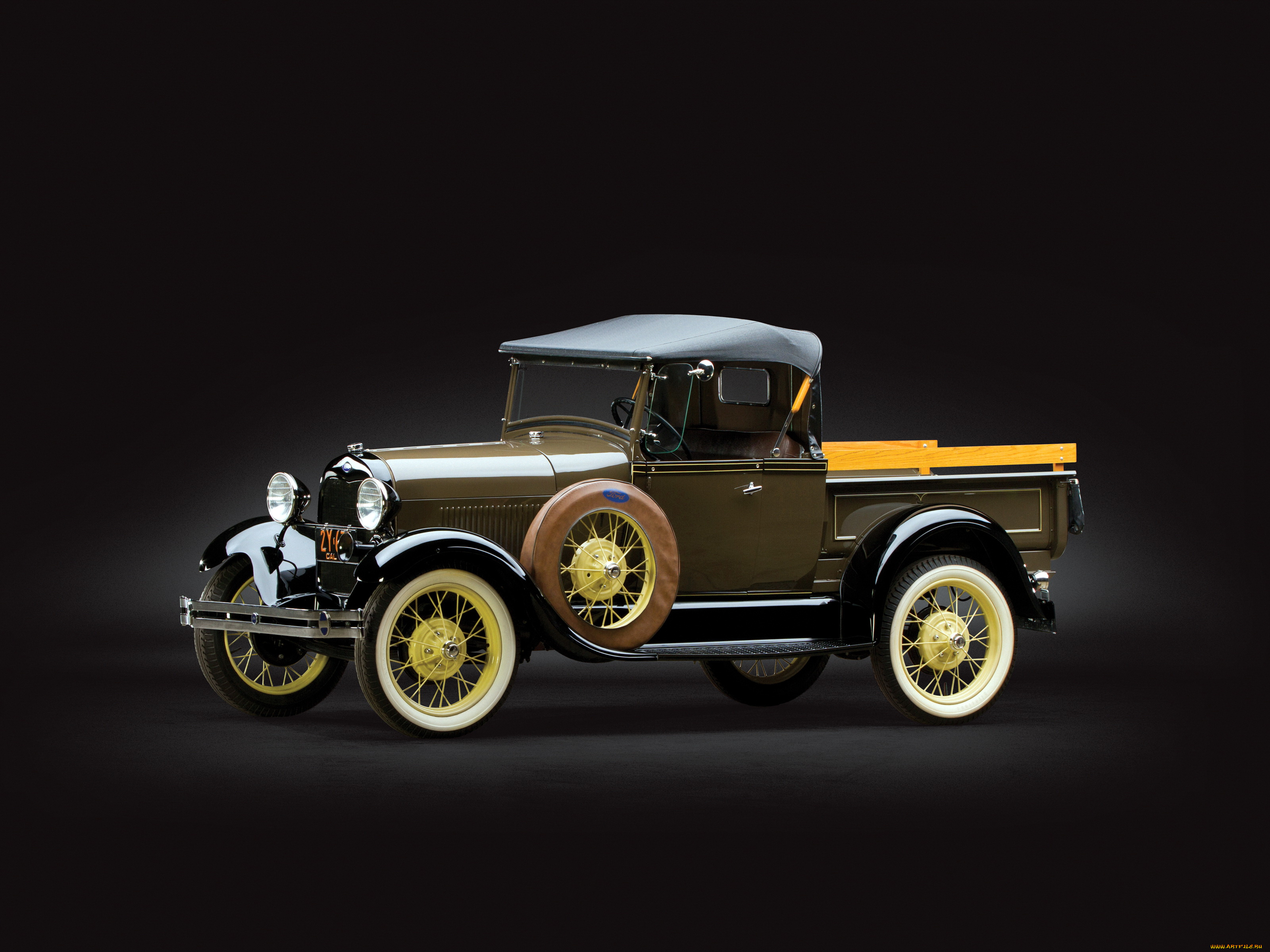 автомобили, классика, 1927г, 76a-78a, pickup, roadster, model, a, ford