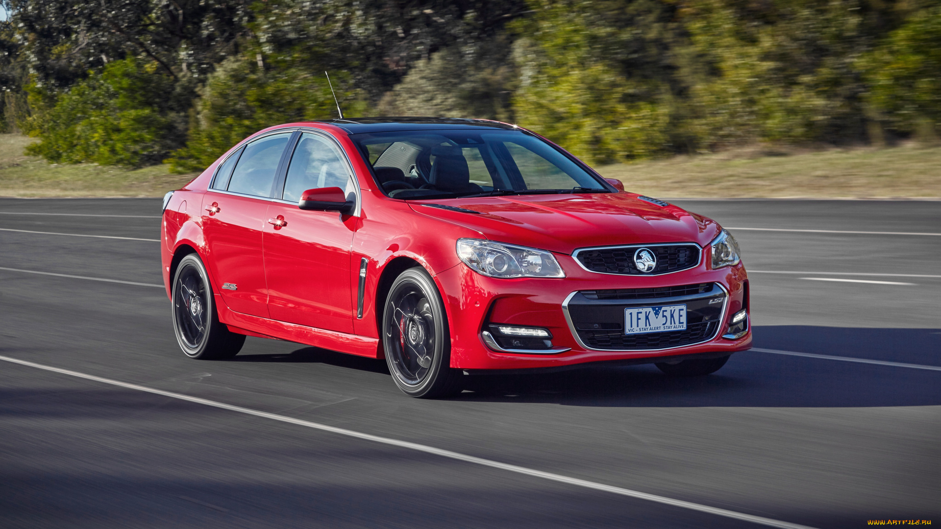 автомобили, holden, redline, ss, v, красный, 2015г, commodore, vf, series, ii