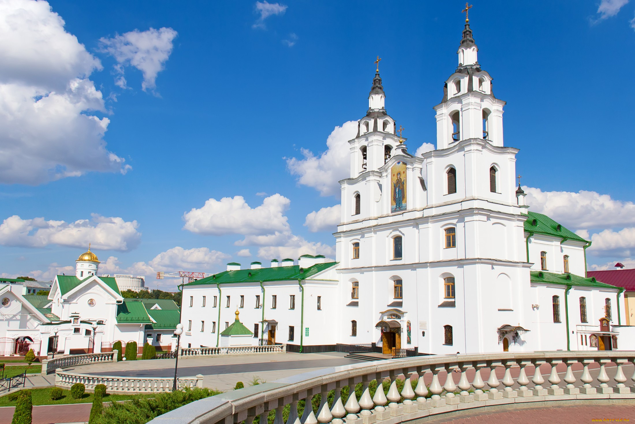 кафедральный, собор, сошествия, святого, духа, города, минск, , беларусь, минск, белоруссия, собор