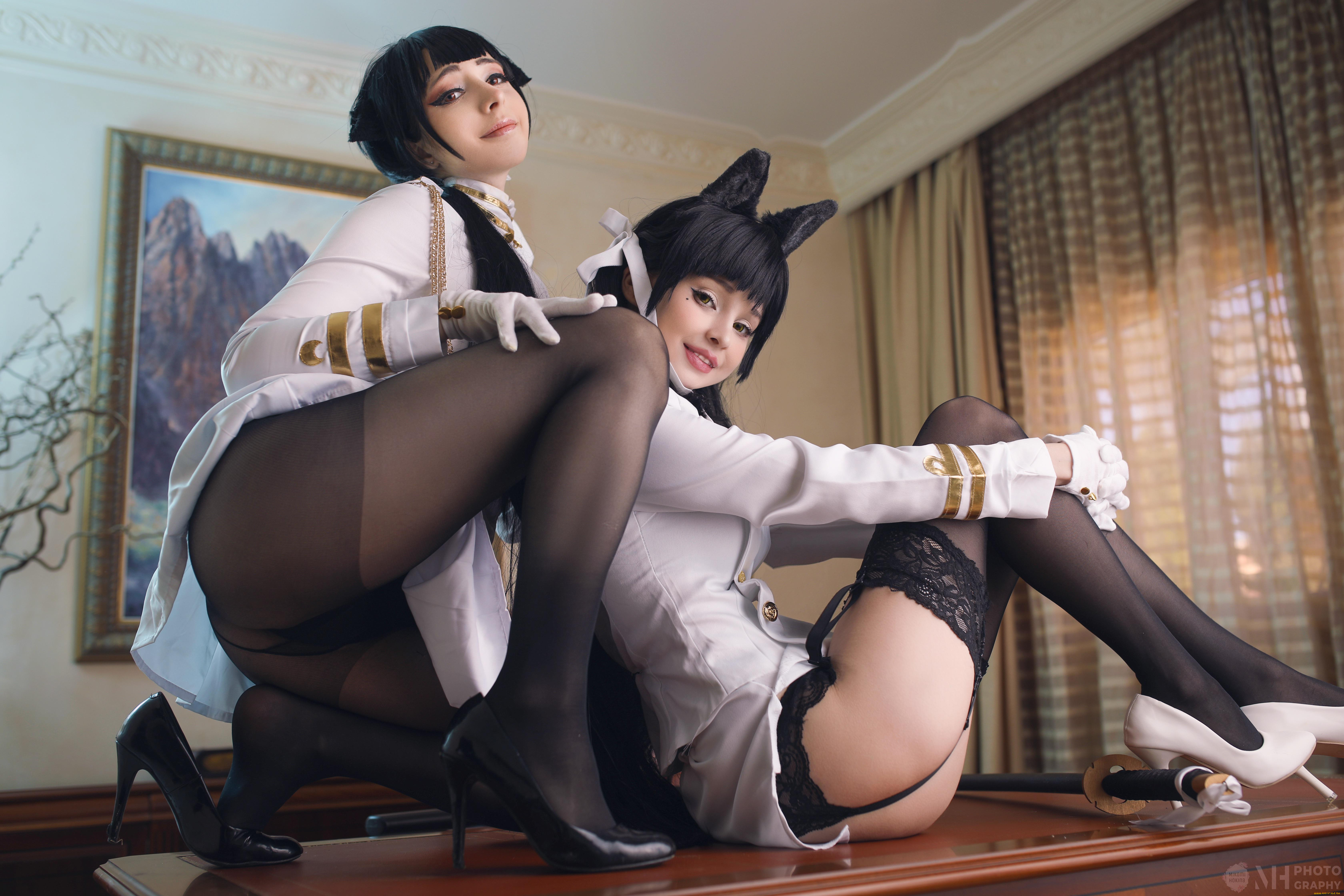 hidori, rose, &, mikomi, hokina, девушки, hidori, rose, женщины, две, вместе, разные, сексуальные, модели, звёзды, обувь, одежда, бельё, аксессуары, колготки, чулки, и, множество, всяческих, елементов, на, картинке, фотографий, изображении