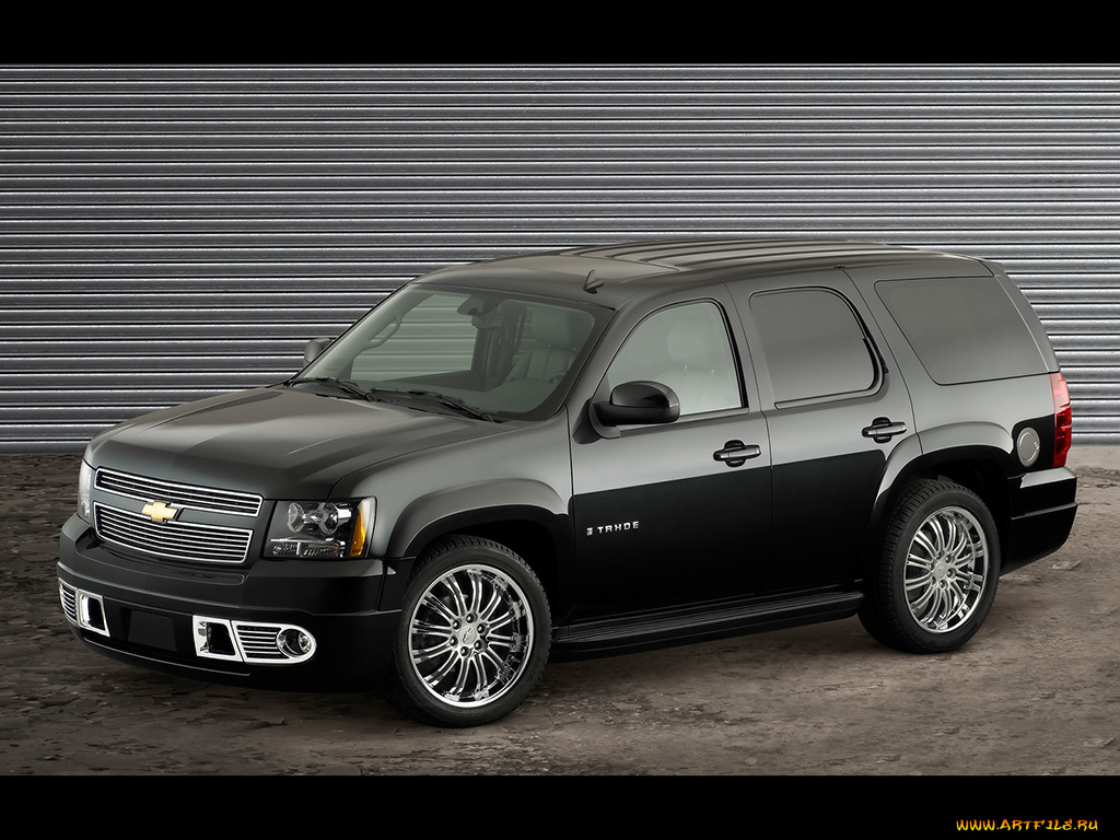 2007, chevrolet, tahoe, street, tuner, автомобили