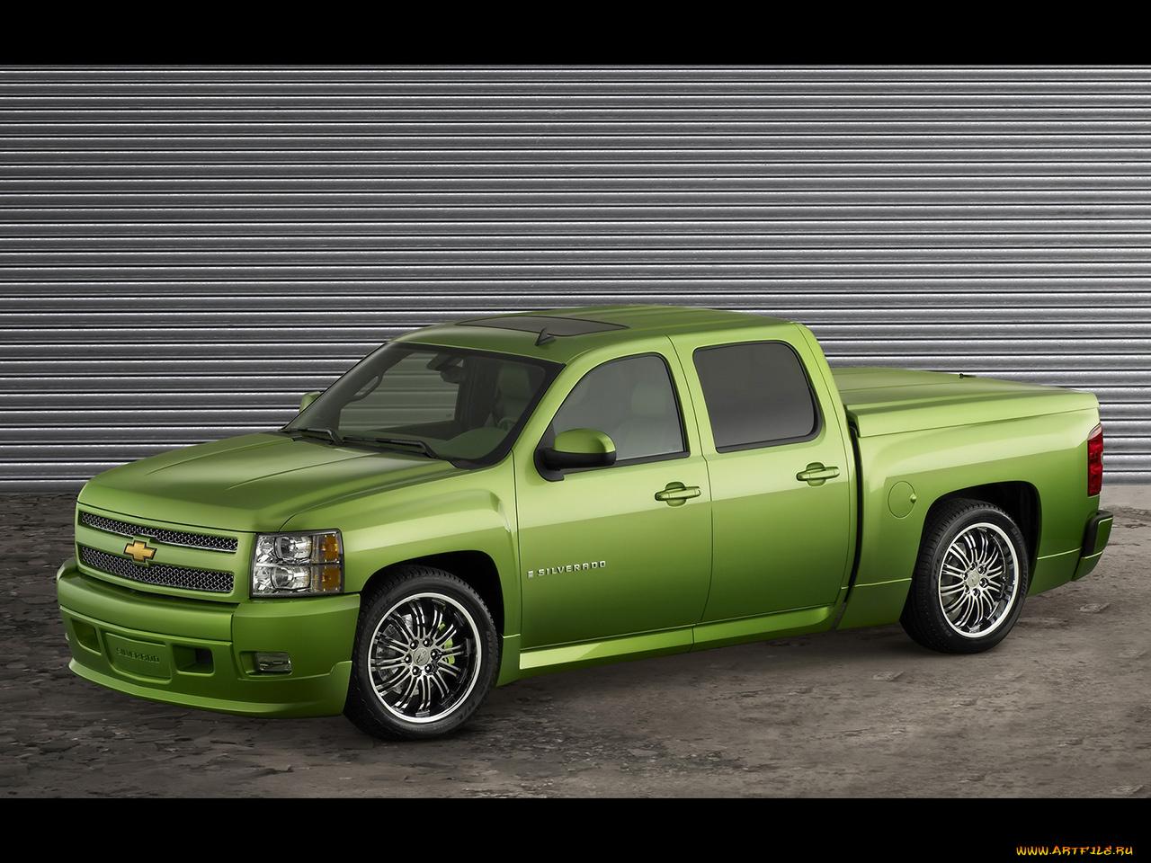 2007, chevrolet, silverado, rally, sport, автомобили, custom, pick, up