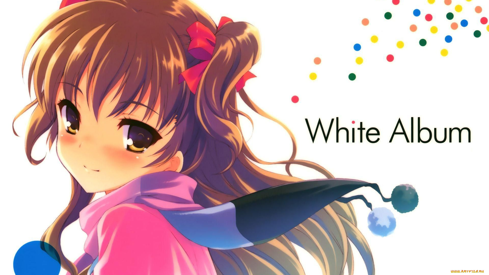 аниме, white, album