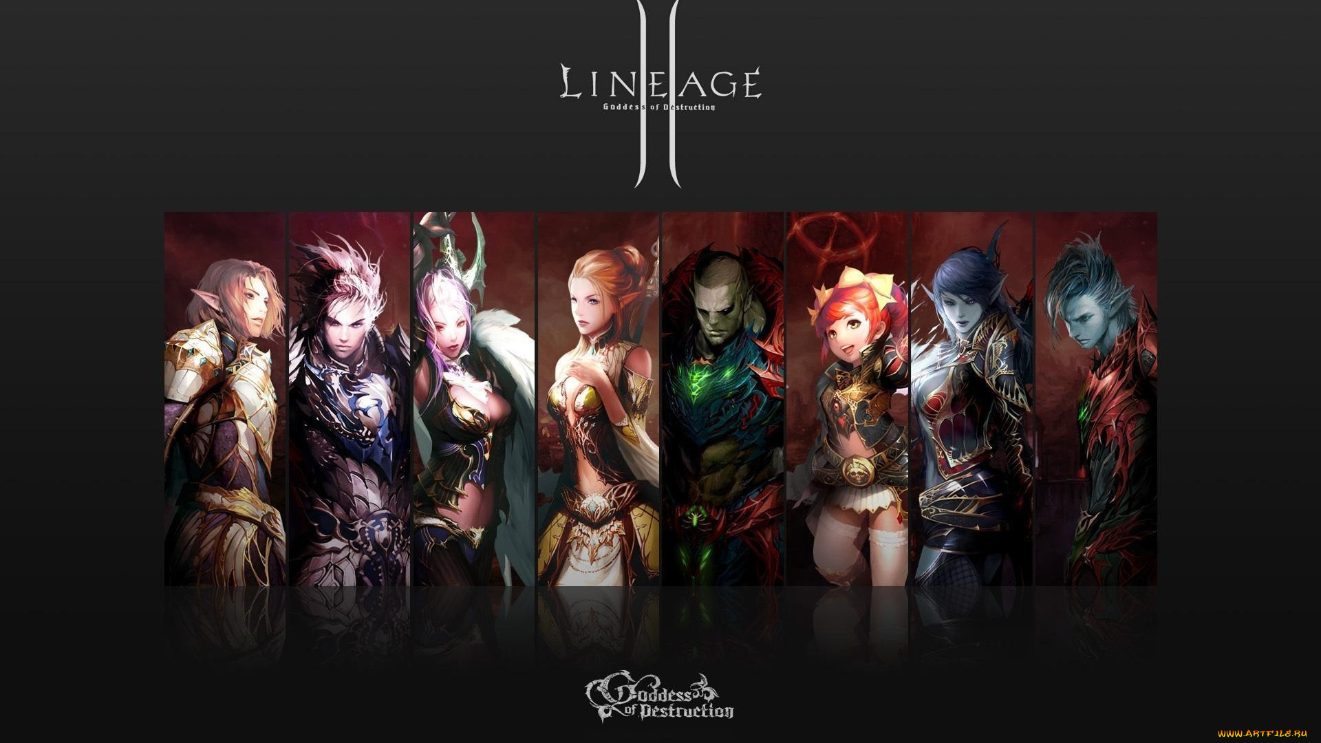 lineage, goddes, of, destruction, видео, игры, ii, goddess, 2