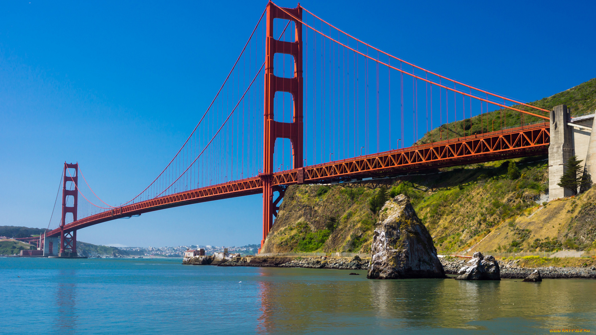 Золотые Ворота мост Сан-Франциско без смс