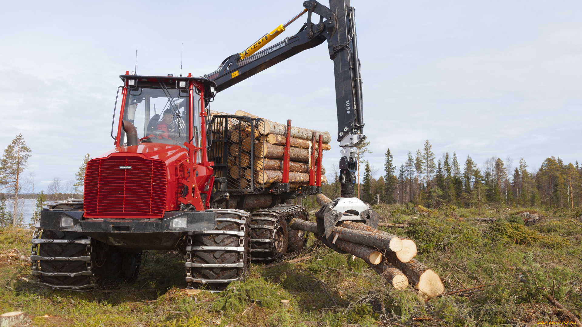 техника, другое, komatsu