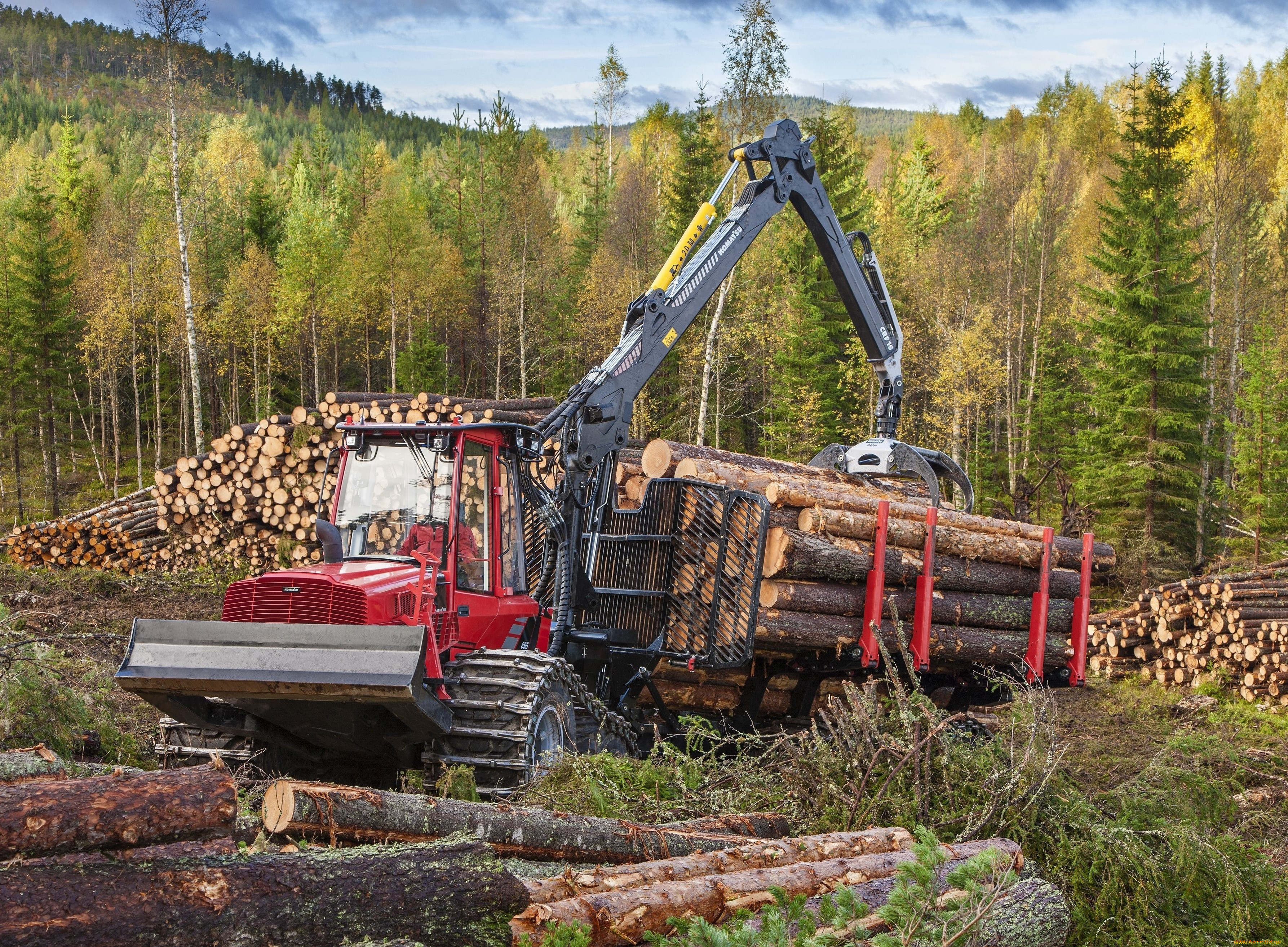 техника, другое, komatsu