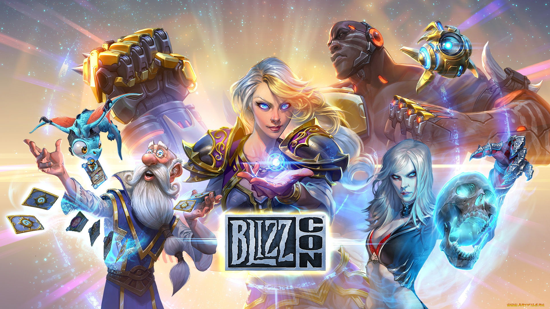 видео, игры, ~~~другое~~~, коллаж, blizzcon, игры