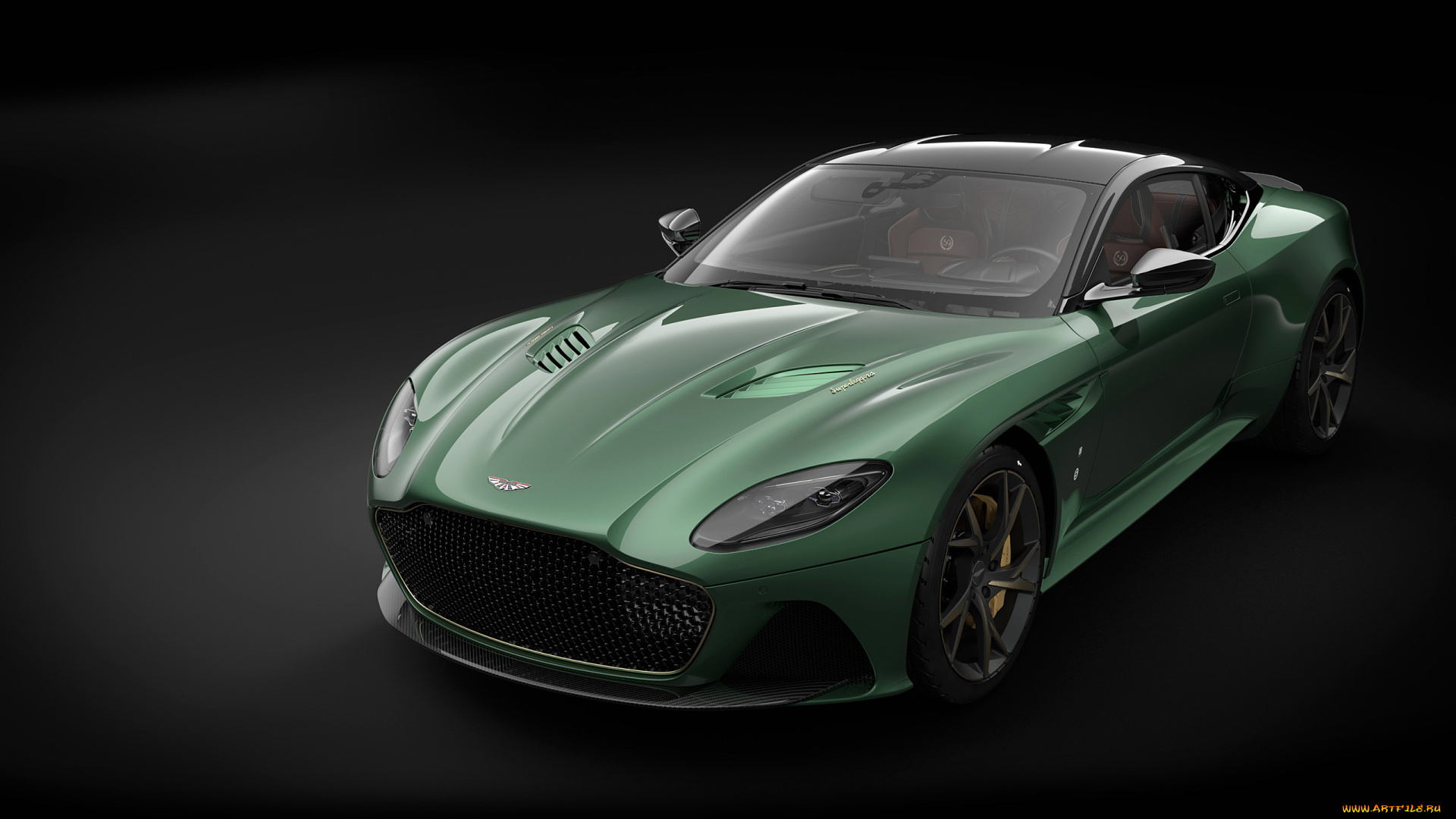 2019, aston, martin, dbs, 59, автомобили, aston, martin, британские, зеленый, роскошные, тюнинг, спортивные, купе, dbs, 59, aston, martin