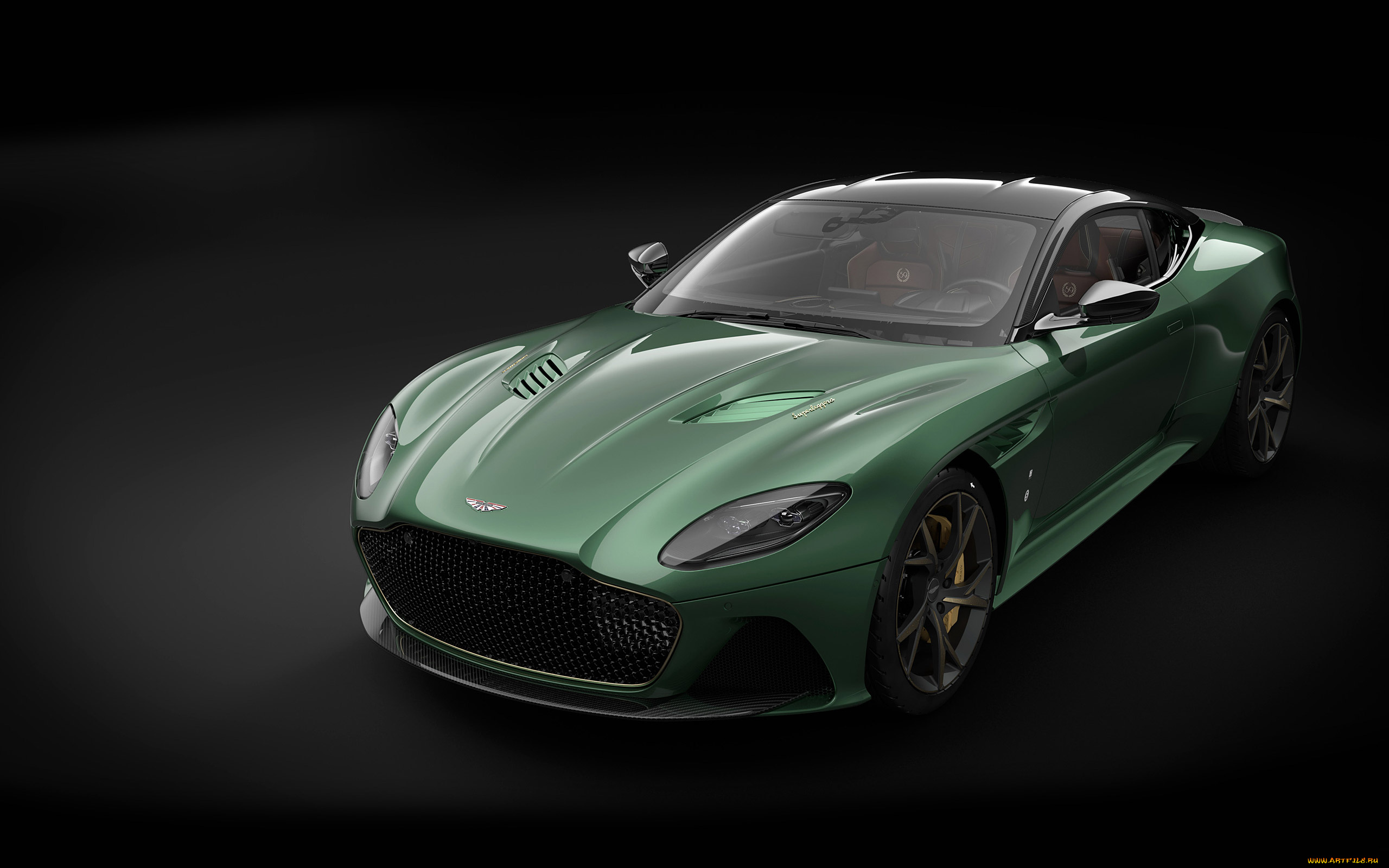 2019, aston, martin, dbs, 59, автомобили, aston, martin, британские, зеленый, роскошные, тюнинг, спортивные, купе, dbs, 59, aston, martin