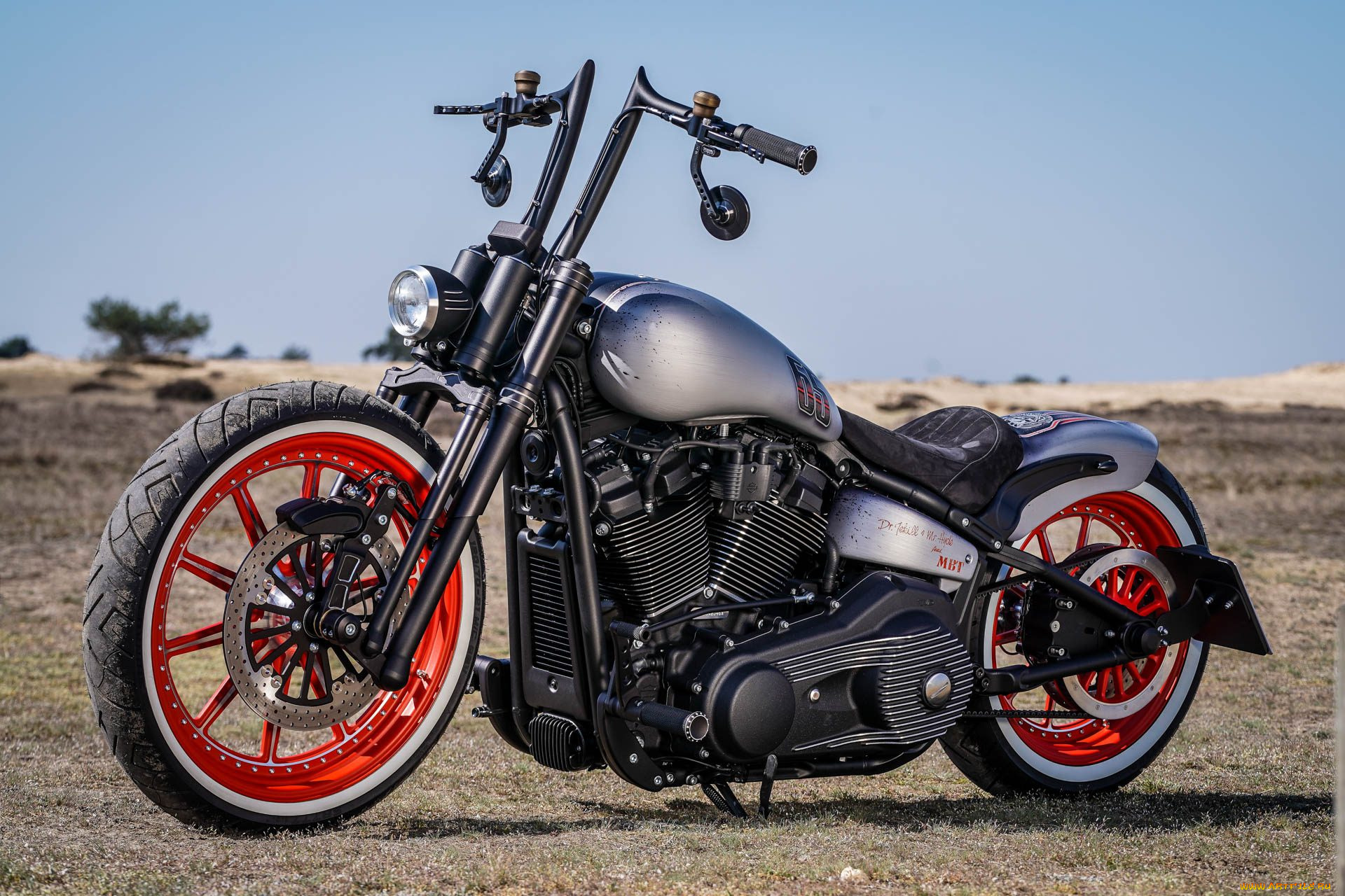 harley, мотоциклы, harley-davidson, thunderbike, custom, мотоцикл, байк