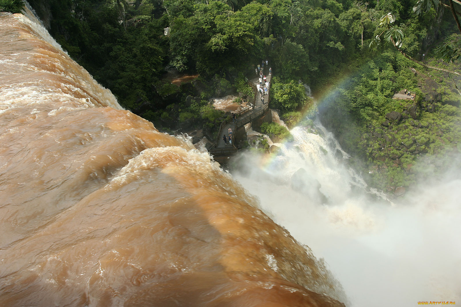 iguazu, falls, природа, водопады, поток, воды