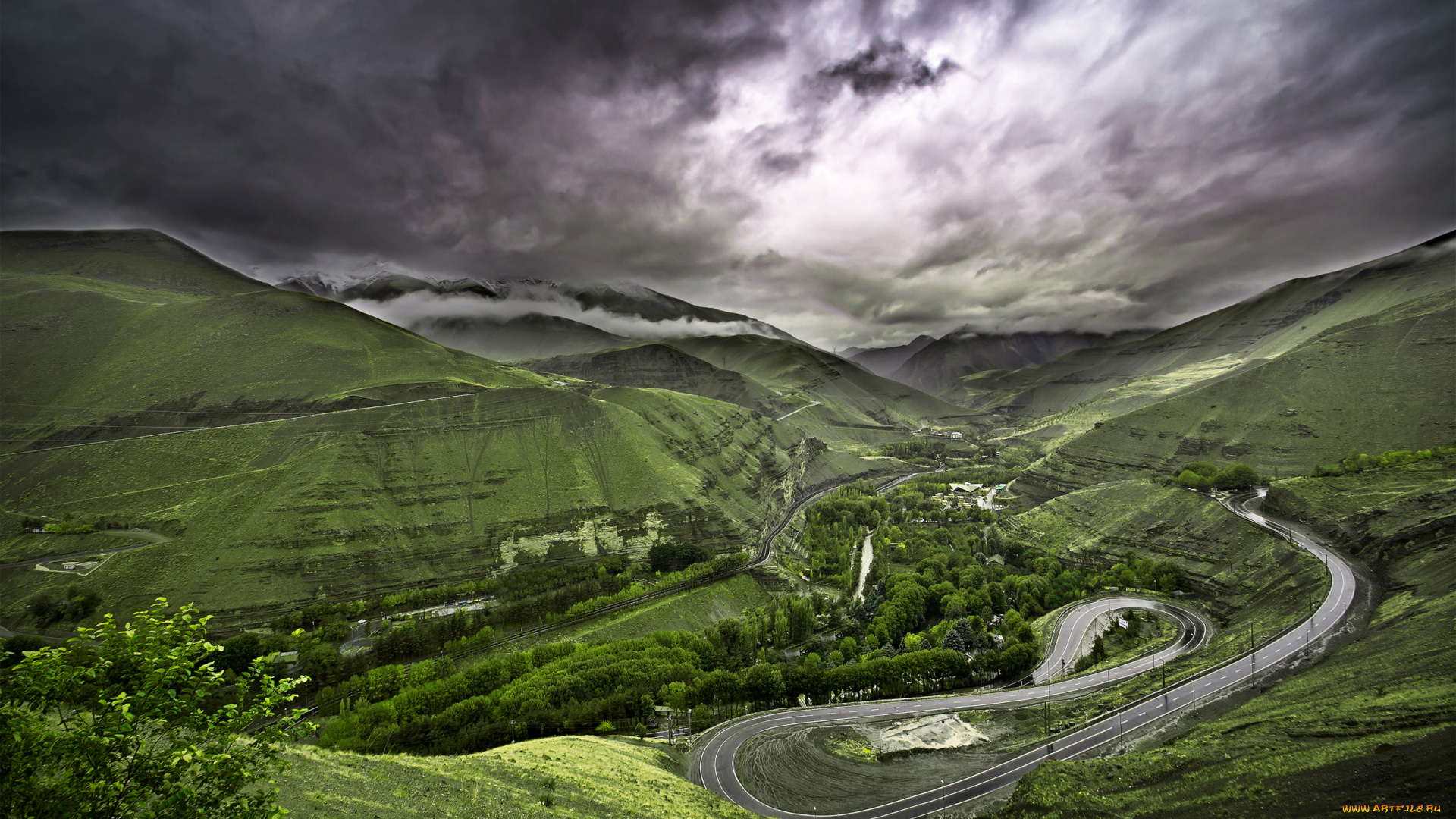 природа, дороги, iran