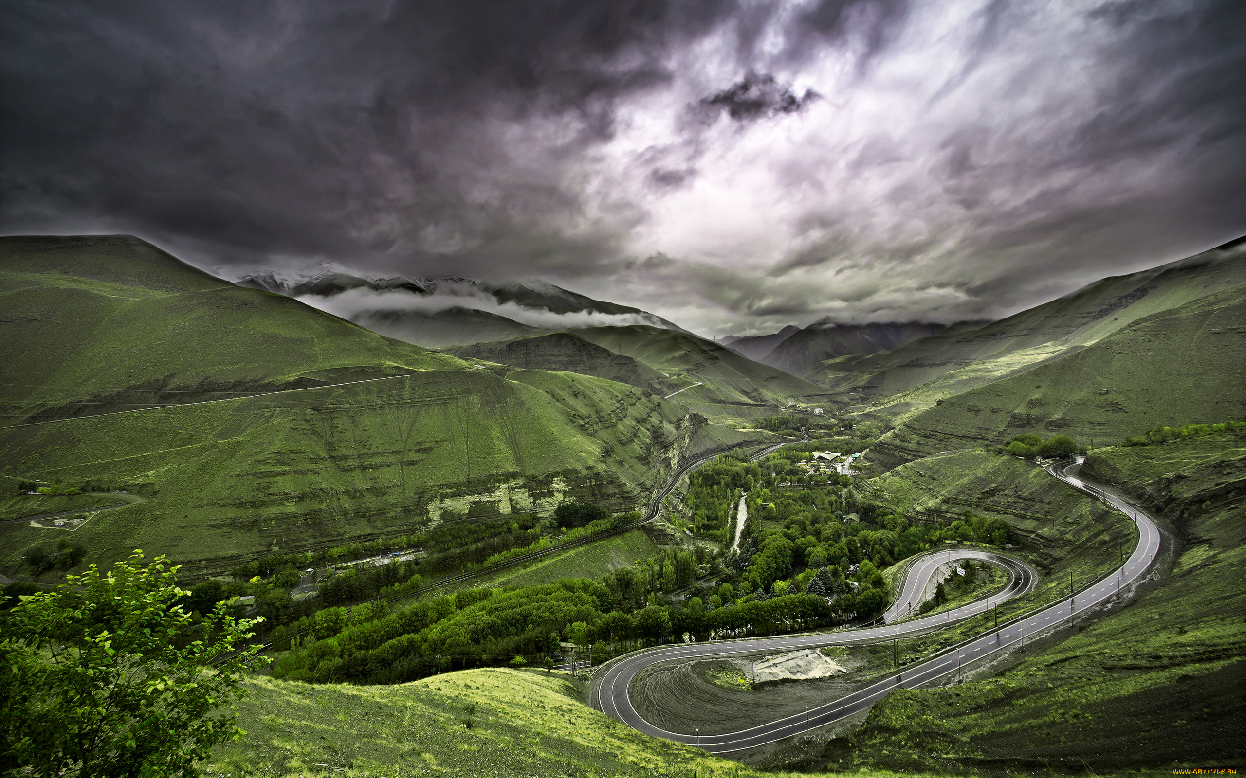 природа, дороги, iran