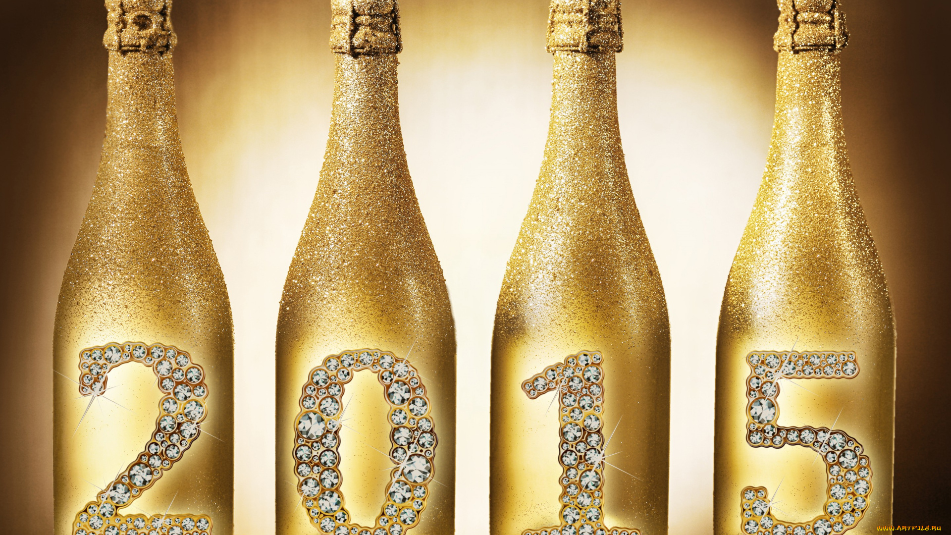 праздничные, -, разное, , новый, год, golden, 2015, champagne, бутылки, шампанское, happy, new, year, новый, год