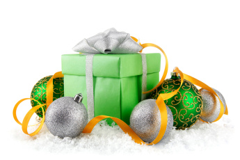обоя праздничные, подарки и коробочки, new, year, christmas, decoration, balls, snow, новый, год, украшения, шары, подарок